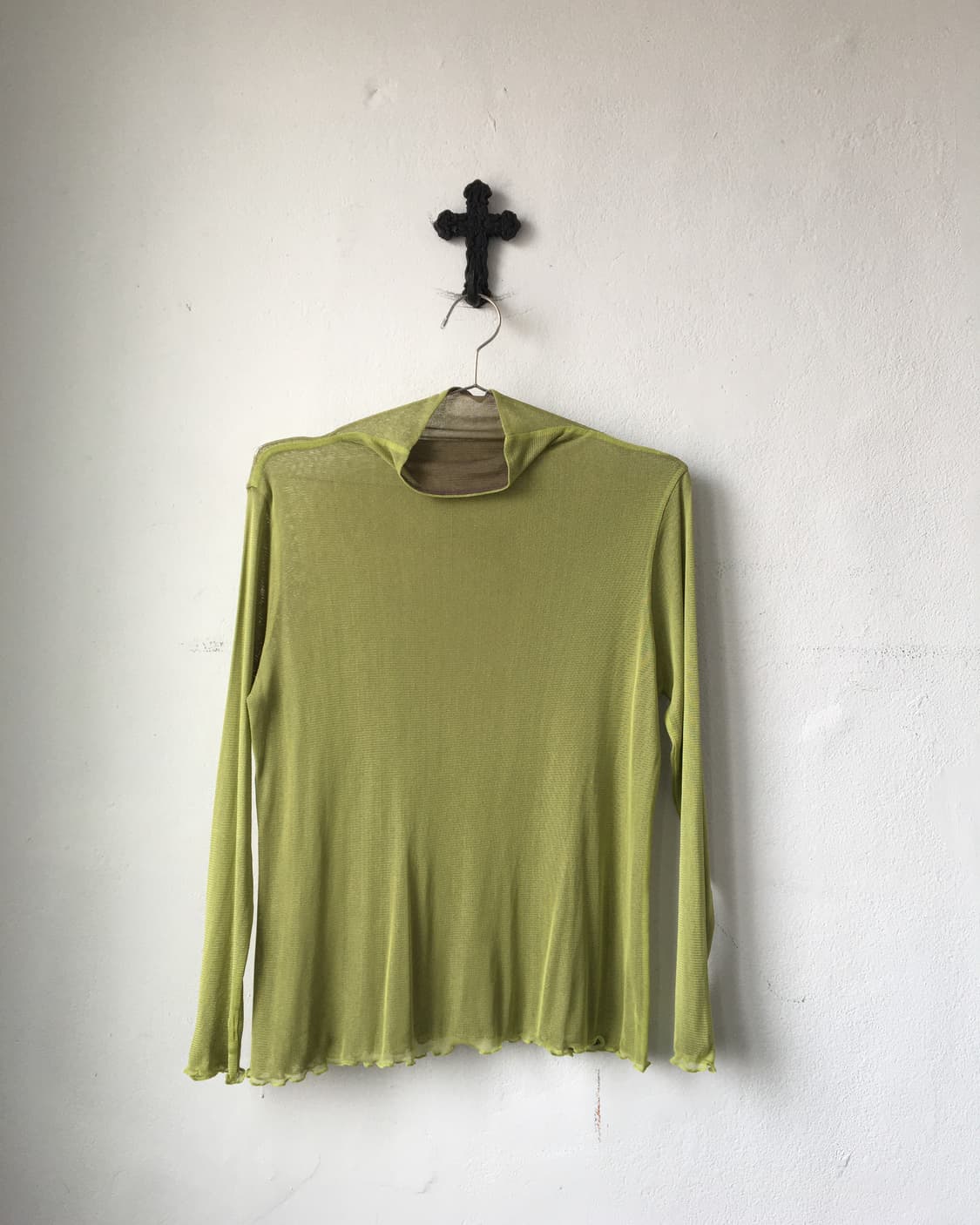Reversible high neck mesh sleeve 상품이미지1