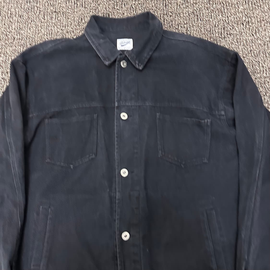 Parlamento 파르티멘토 데님 자켓 블랙 L 상품이미지2