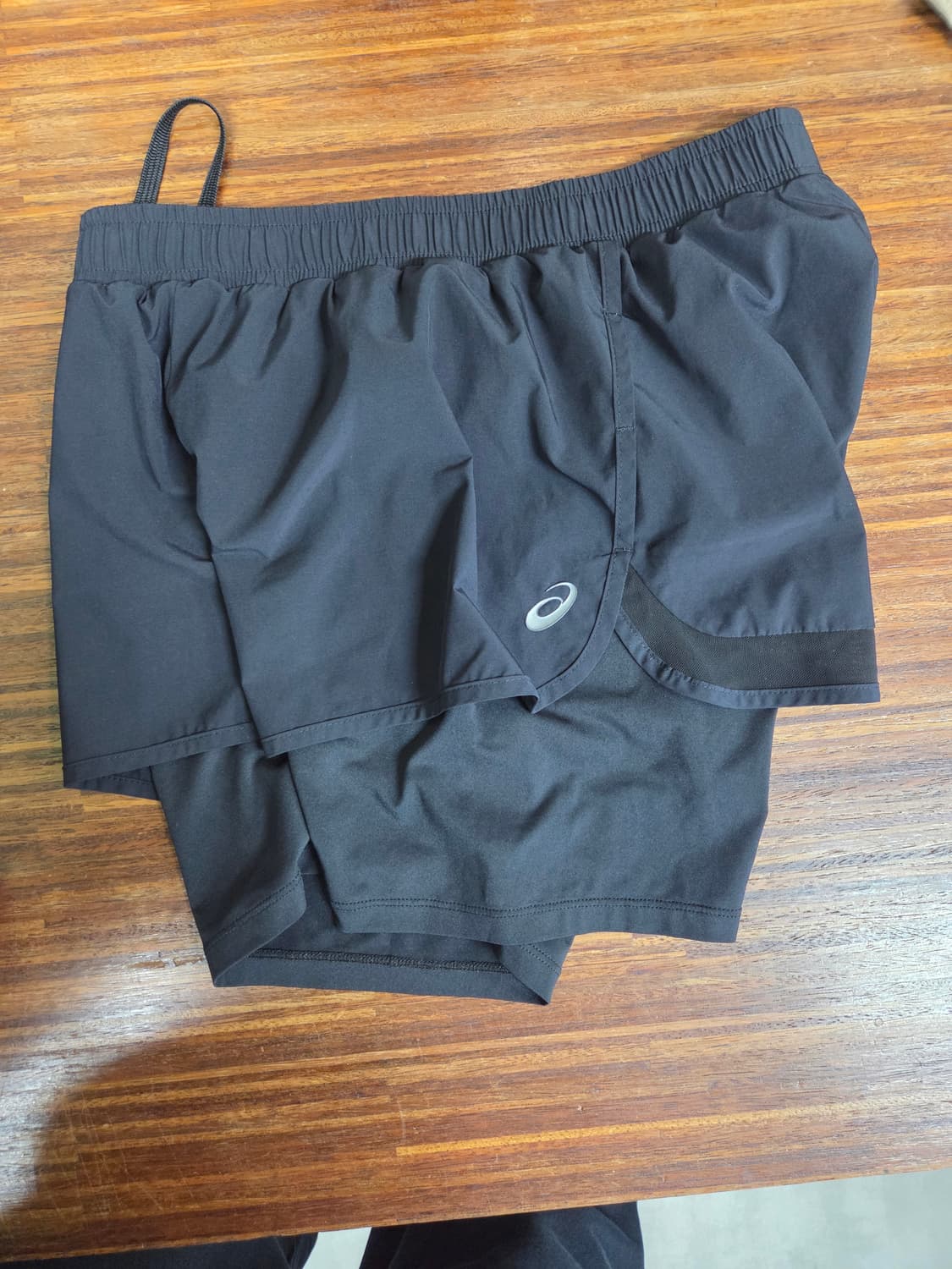 아식스 모션드라이 투윈원 러닝 헬스 쇼츠반바지 m 상품이미지7