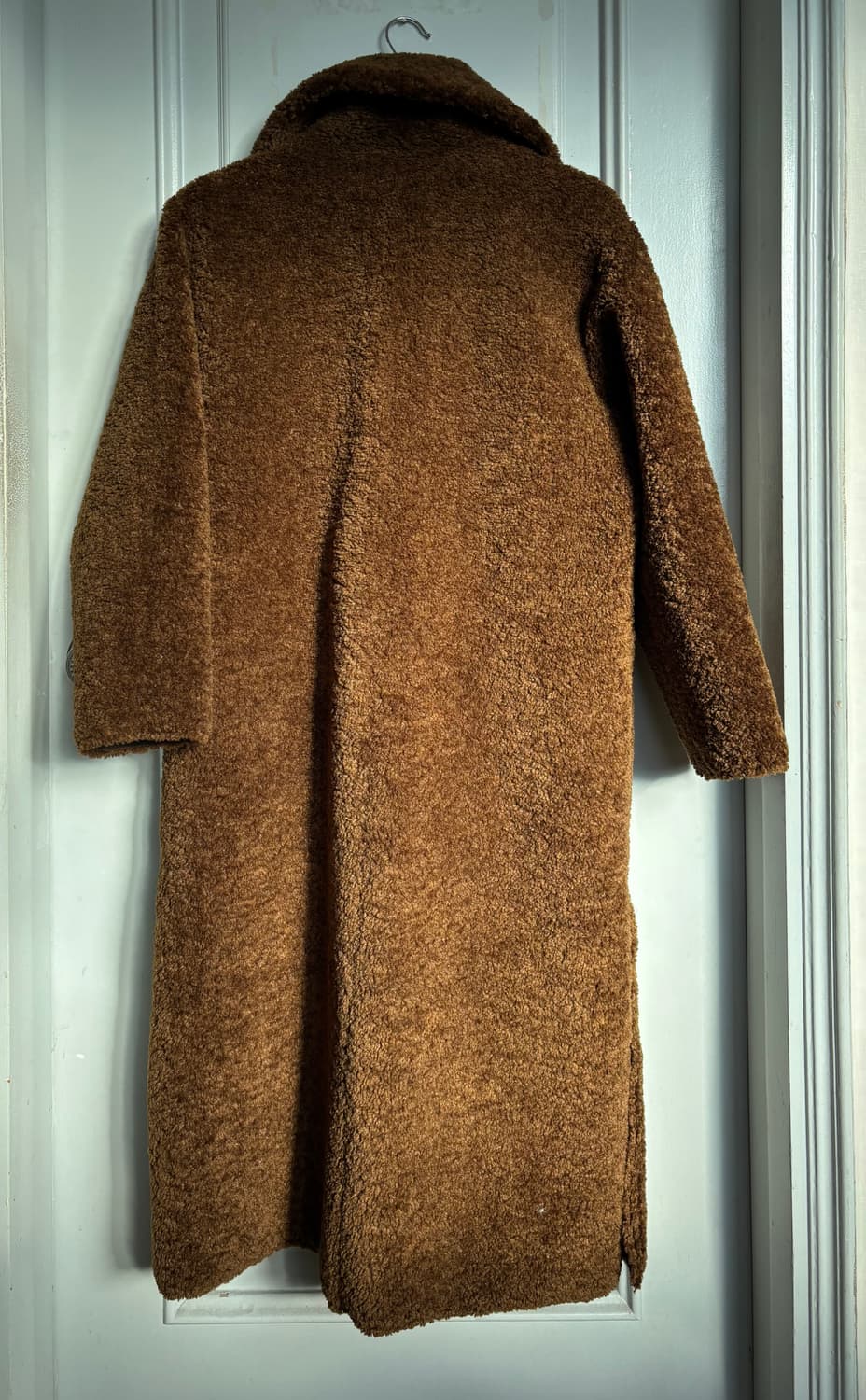 테디베어 무스탕 양면 롱코트 jjigott 리버시블 코트 상품이미지4