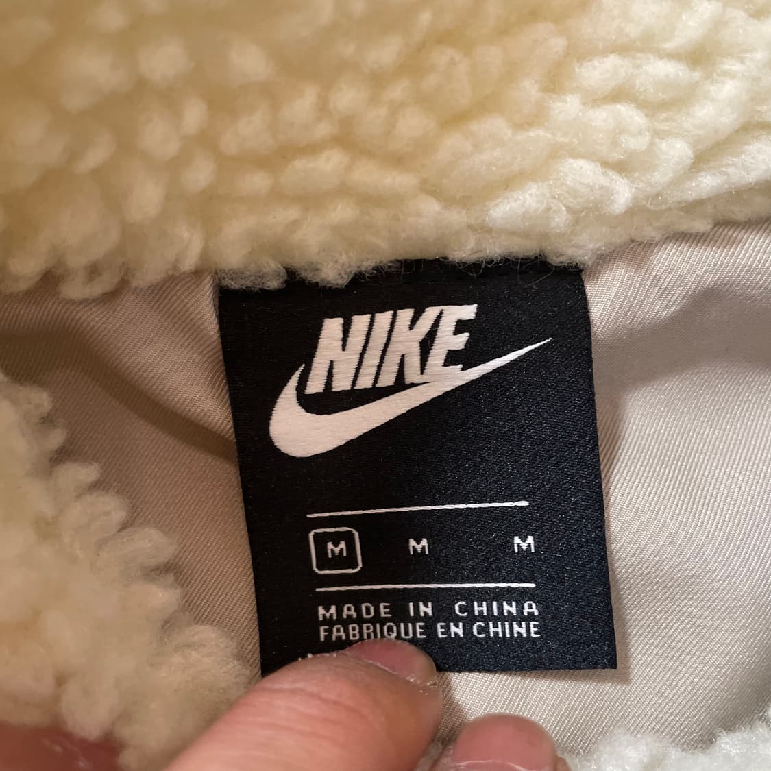 나이키 빅로고 크롭 후리스 상품이미지4