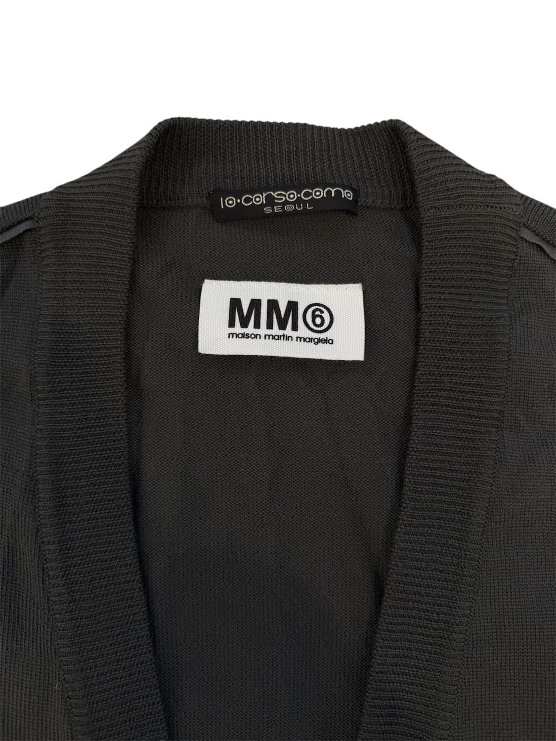 MM6 마르지엘라 캐시미어 혼방 니트 가디건 상품이미지5