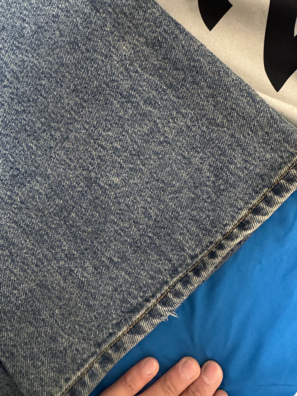 렉토 FLARE DENIM PANTS (VINTAGE BLUE) M사이즈 상품이미지3