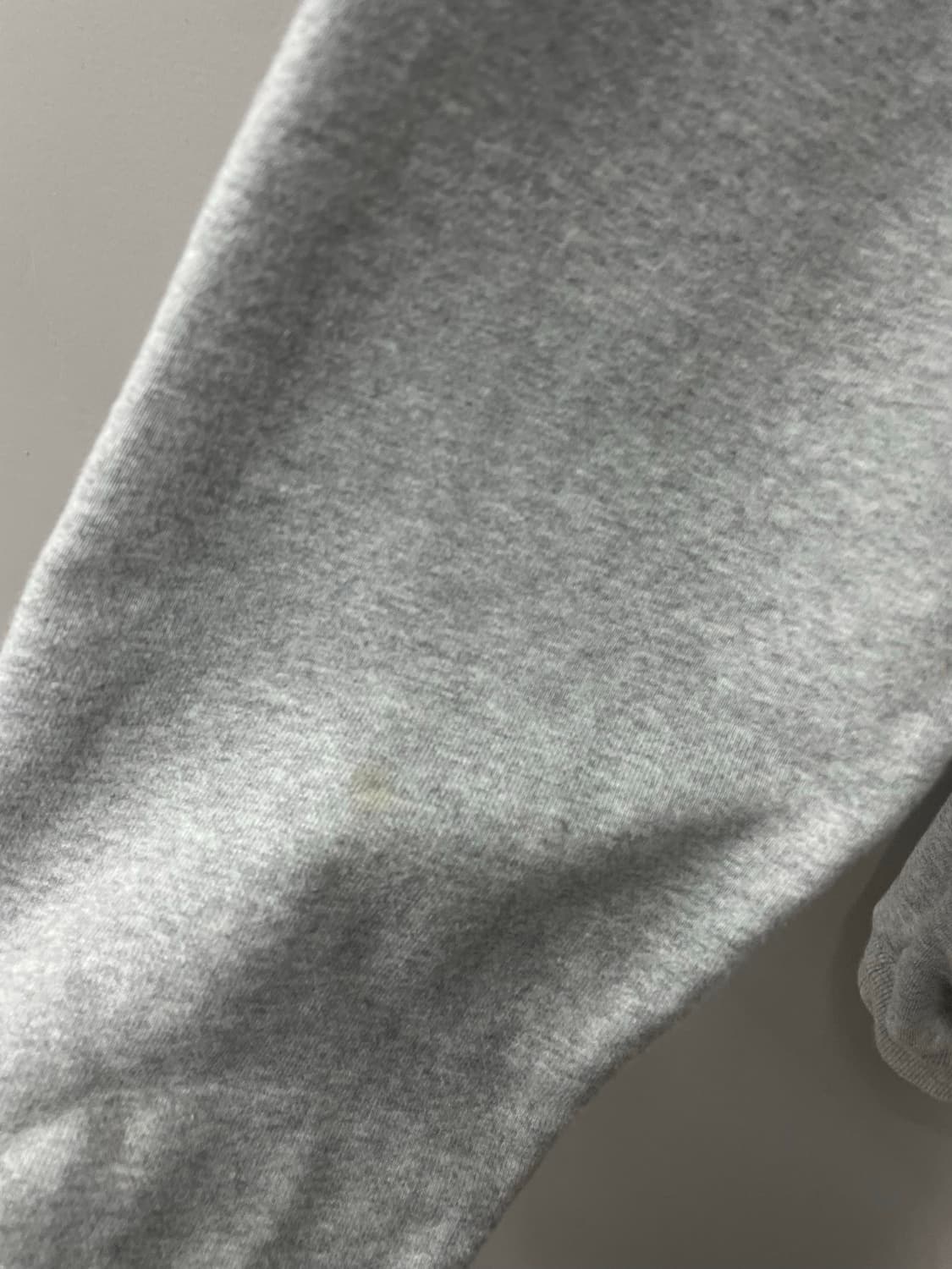 예스아이씨 베이직로고 그레이 후드티 H1817 상품이미지9