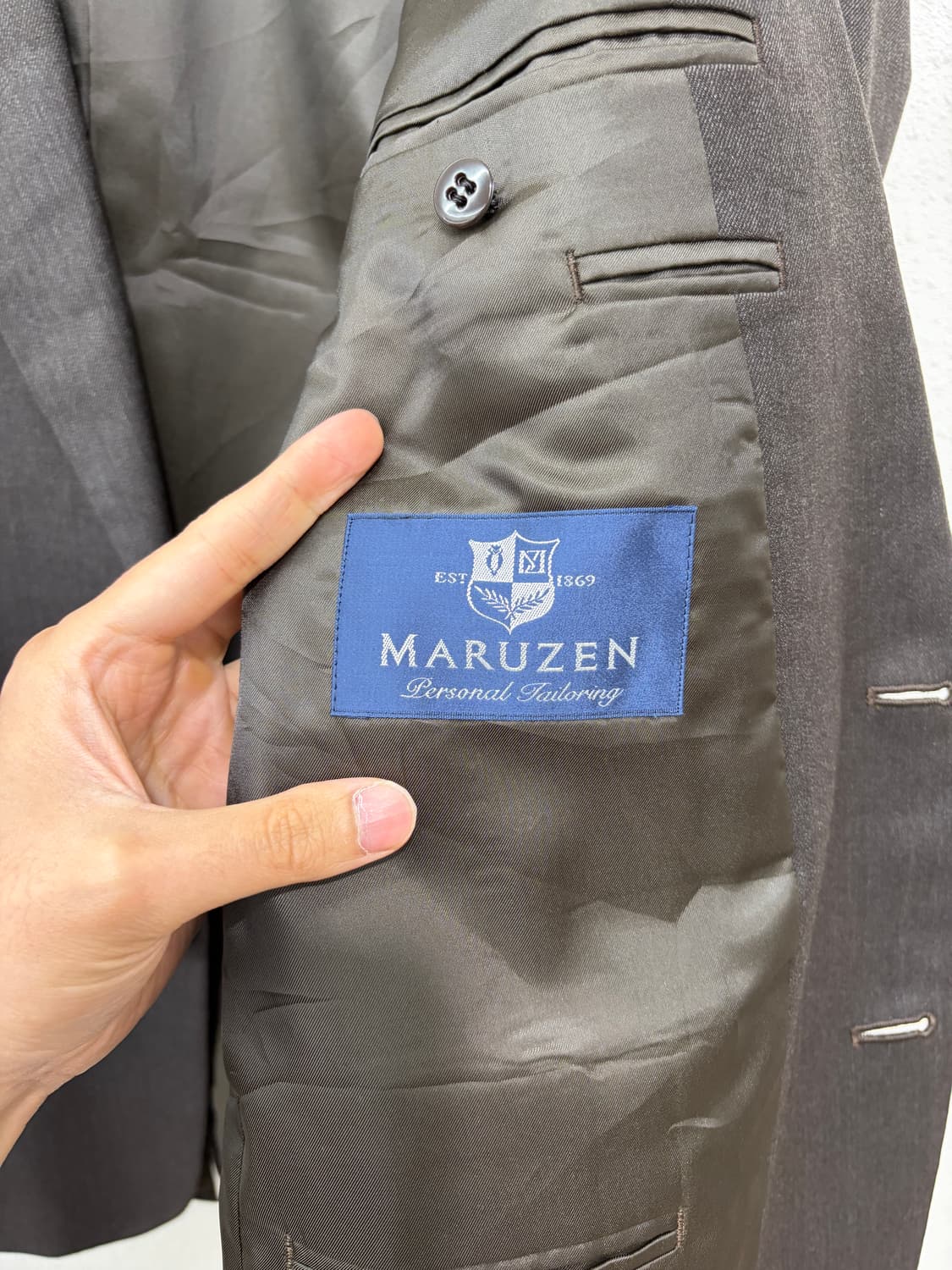 마루젠 테일러링 울 클래식 싱글 자켓 상품이미지3