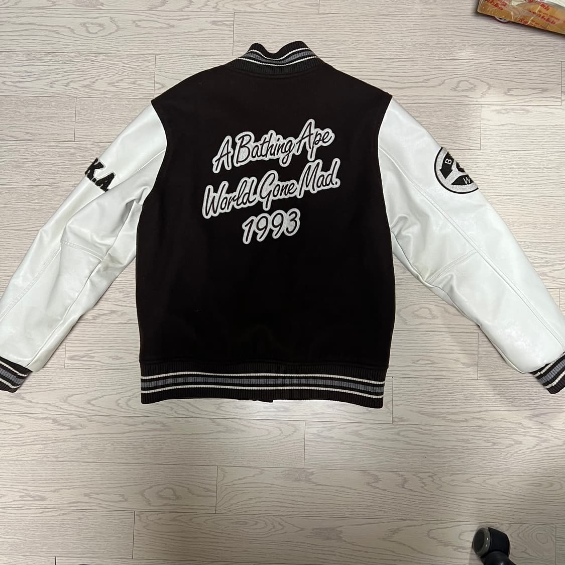 (M) 베이프 바시티 브라운 상품이미지3