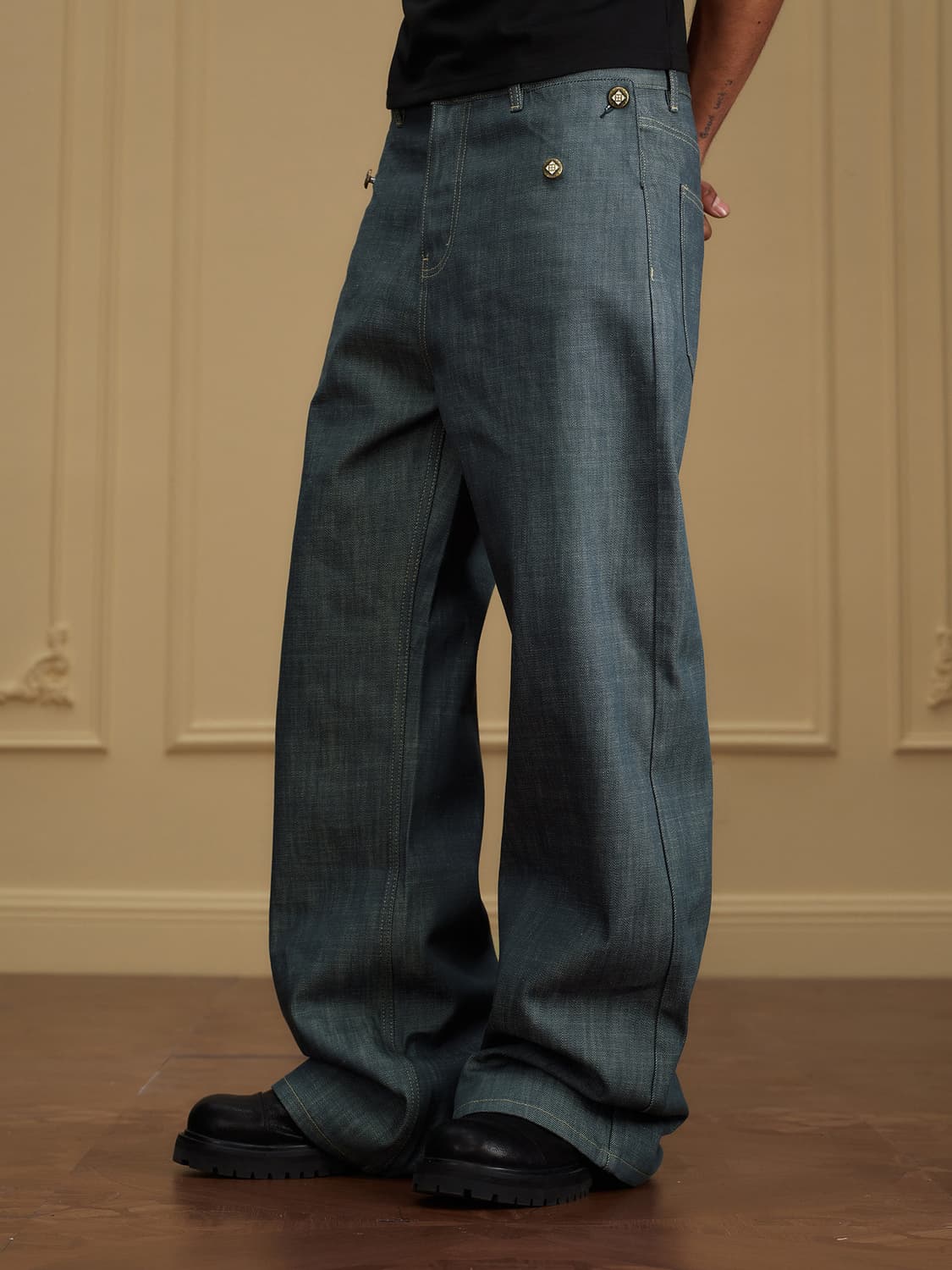 YADcrew 생지 데님팬츠 (4size) 상품이미지4