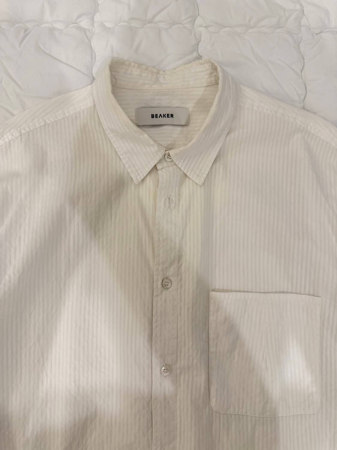 비이커 에센셜 스트라이프 셔츠 상품이미지3