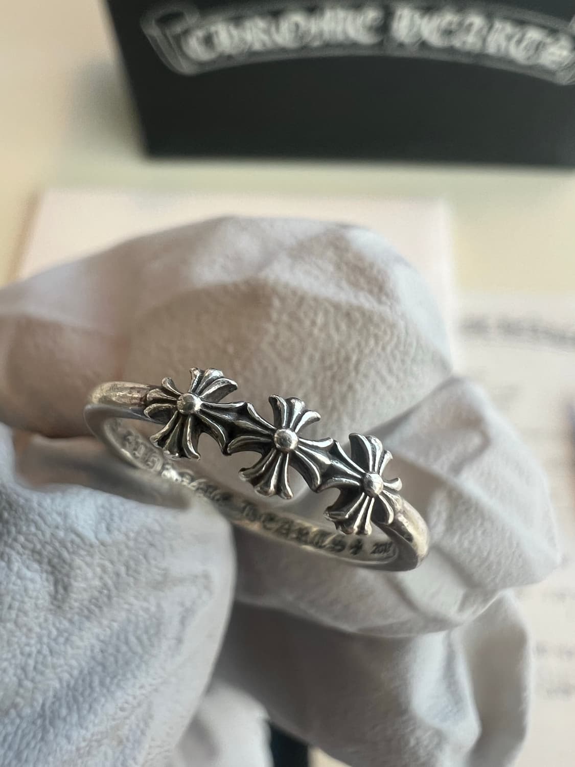 [us5] 크롬하츠 버블검 3 ch plus 링 상품이미지5