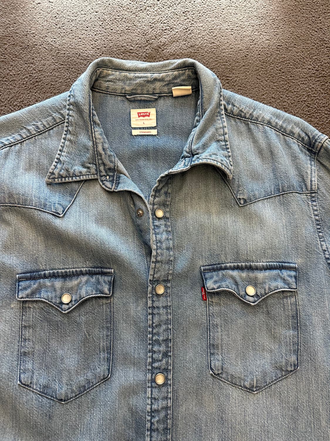 리바이스 웨스턴 셔츠 처분  상품이미지2