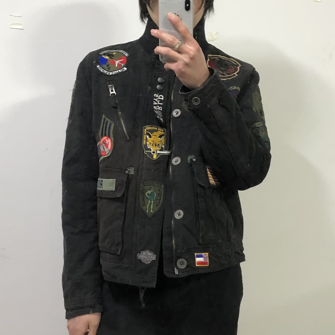 커버스토리 멀티패치 필드자켓  상품이미지3