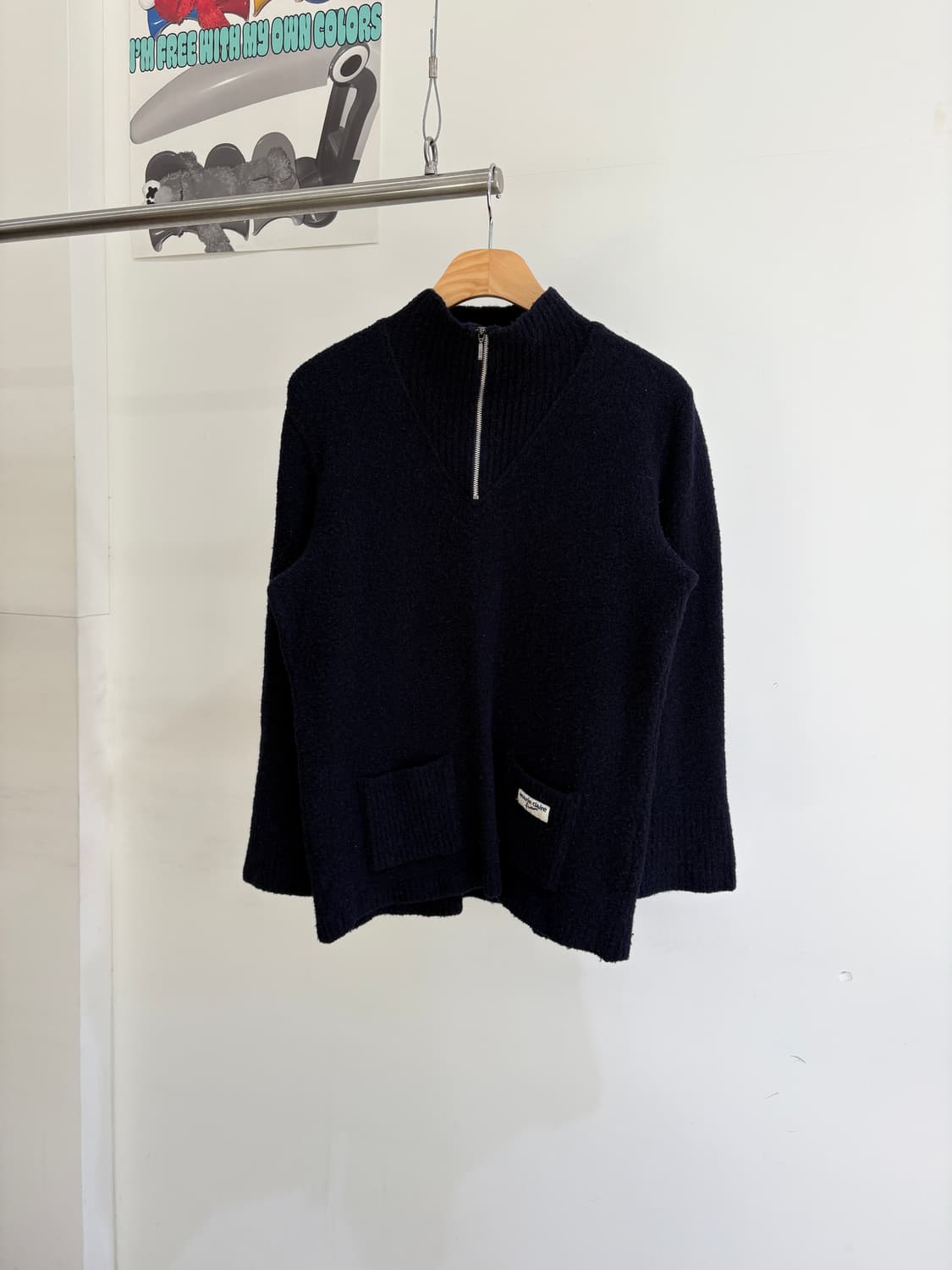 MARIE CLAIRE 니트반집업 상품이미지1