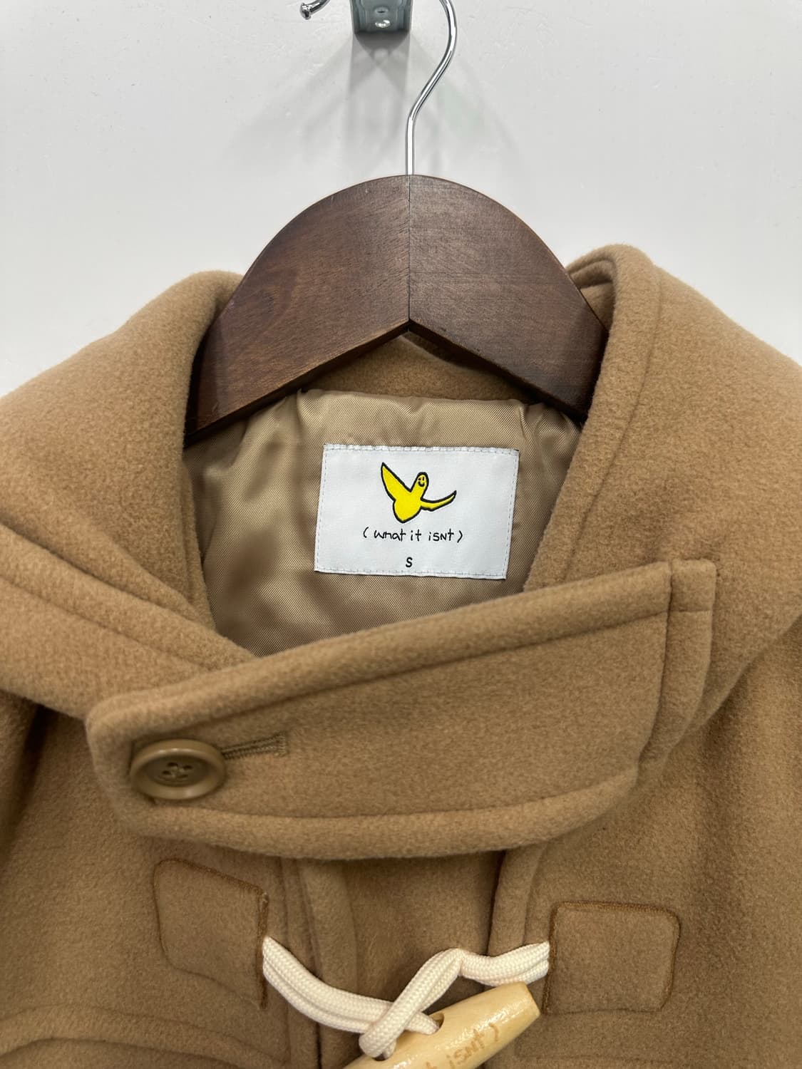 와릿이즌 베이지 숏코트  상품이미지2