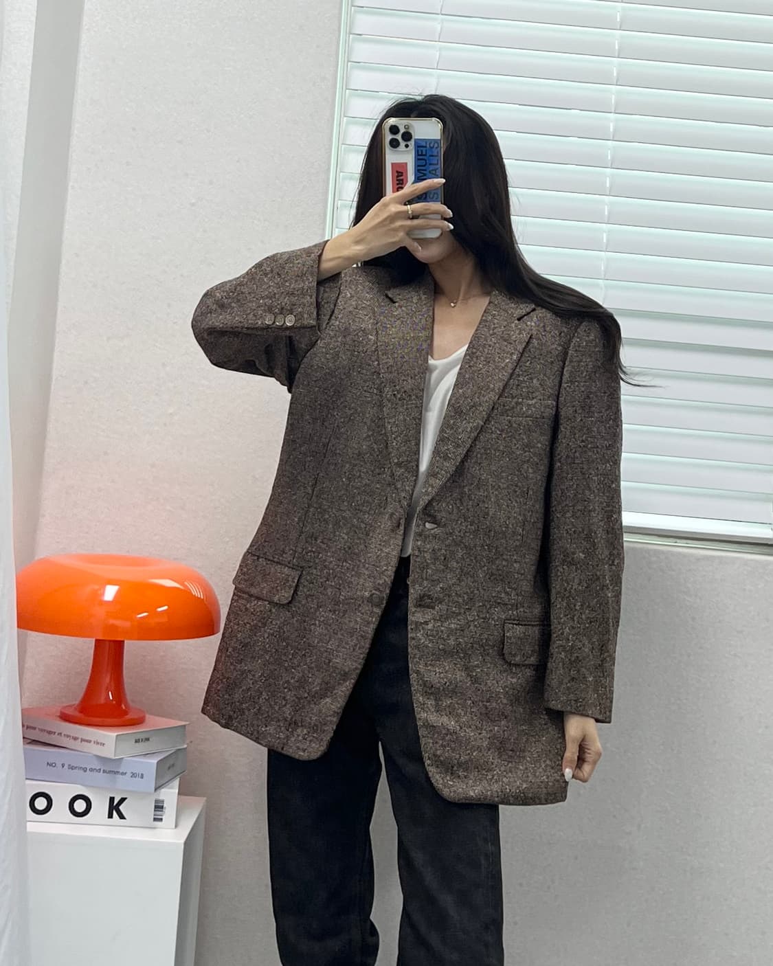 (M)빈티지 울 블레이져-M1384 상품이미지1