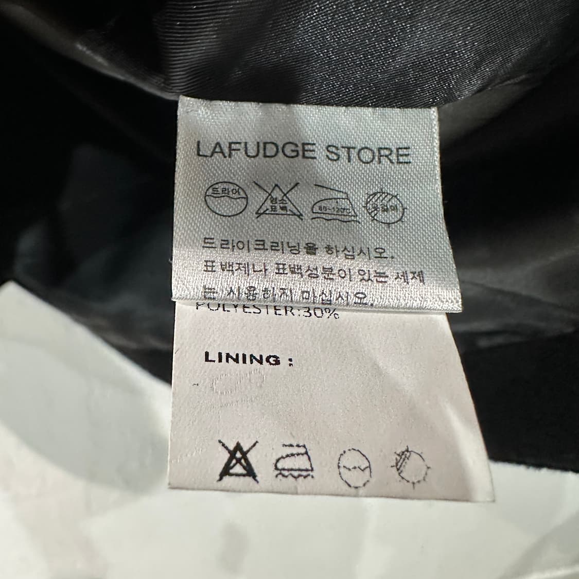 라퍼지스토어 하프 후드코트 L 상품이미지3