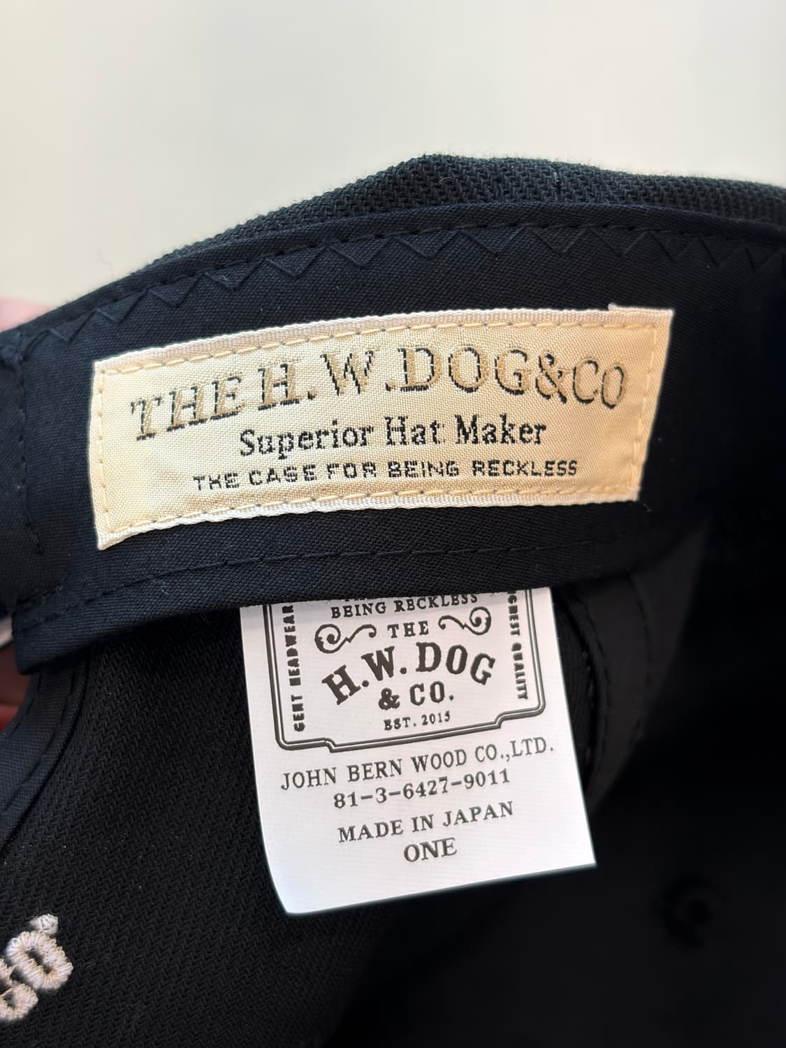 도그앤코 dog&co 볼캡 블랙 상품이미지8