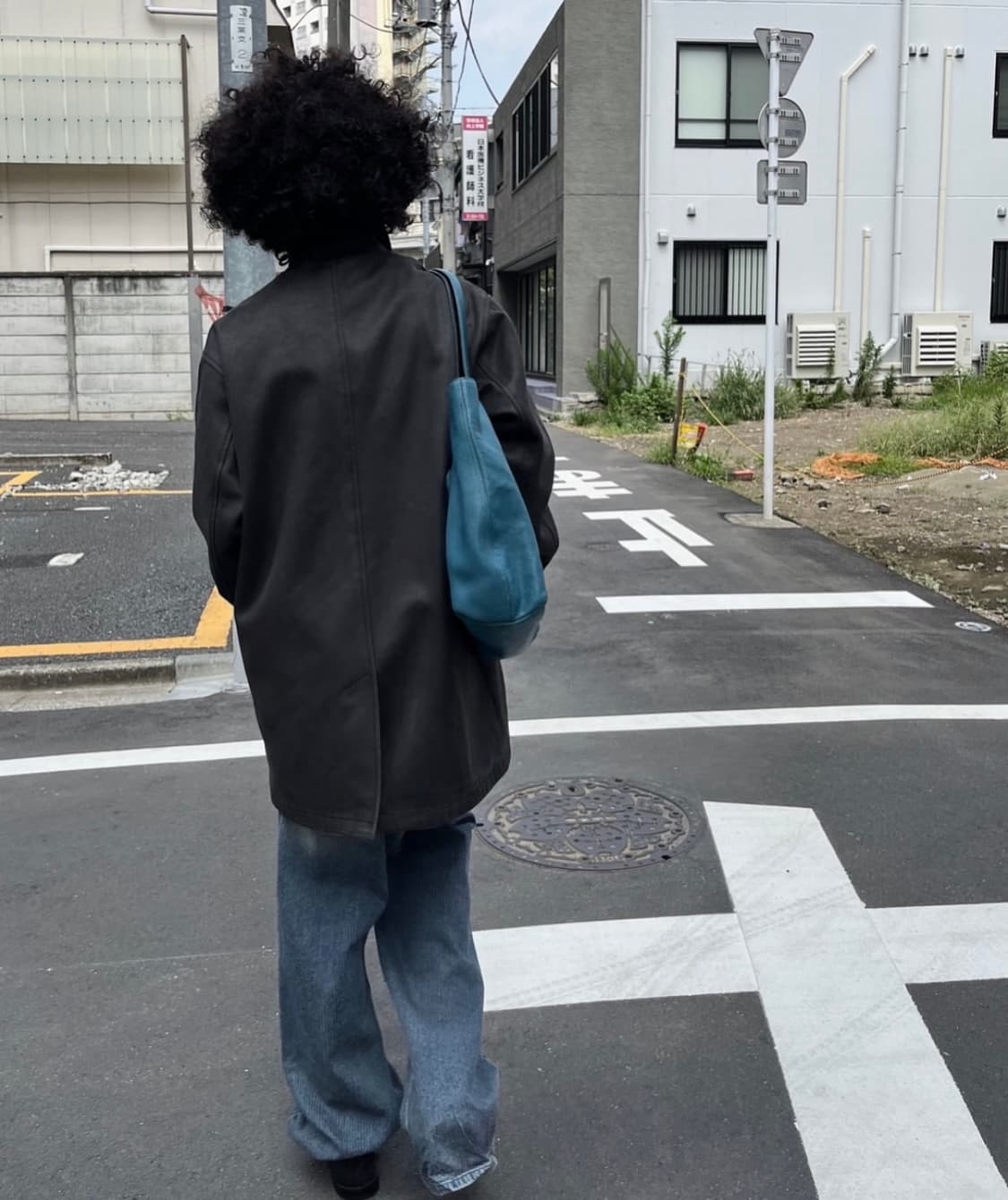 빈티지 카 코트 워시드 브라운 상품이미지3