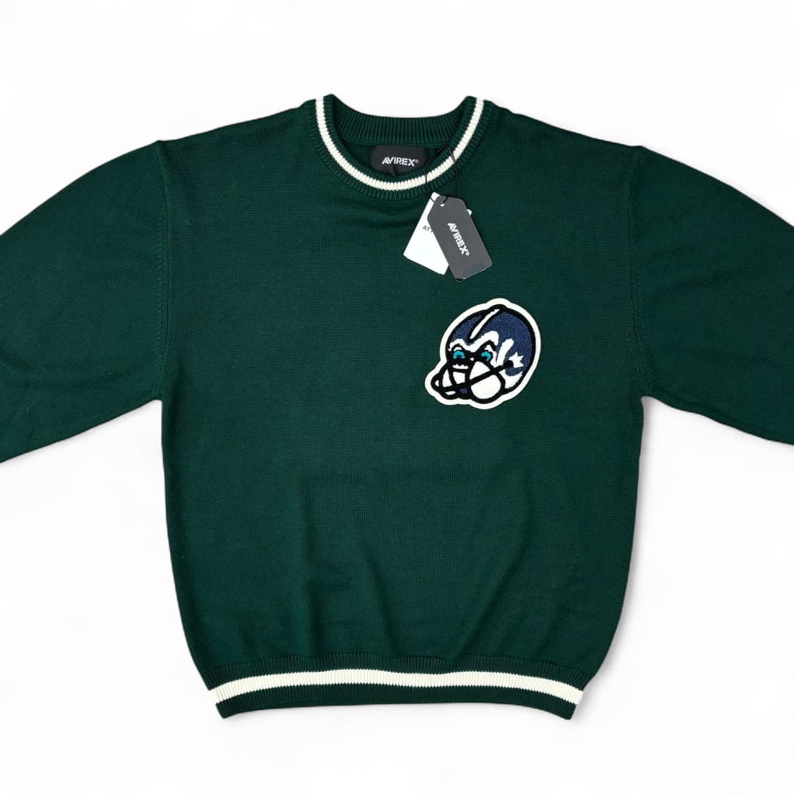 아비렉스 Letterd Chenille Patch 스웨터 상품이미지2