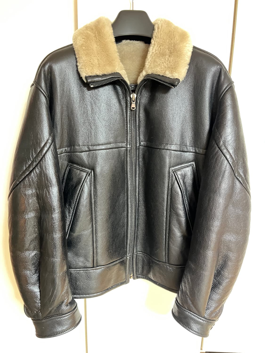 모마디자인/타임 무스탕/100사이즈 상품이미지1