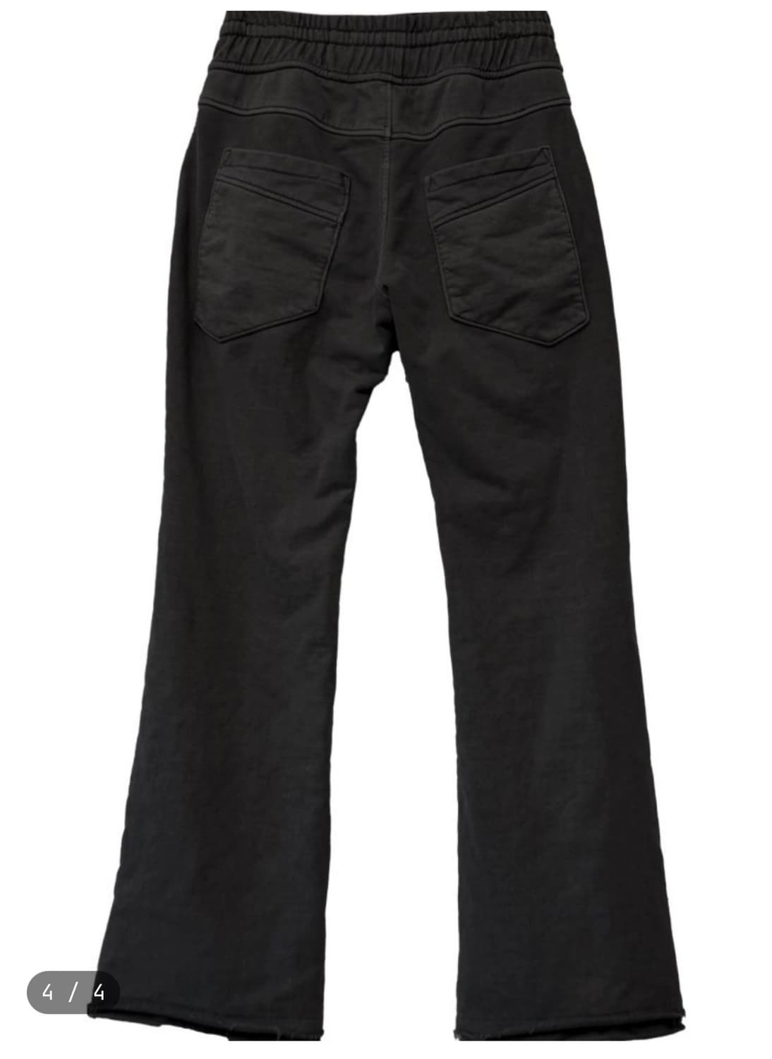 san263-1 Layered Hem Knit Pants 상품이미지1