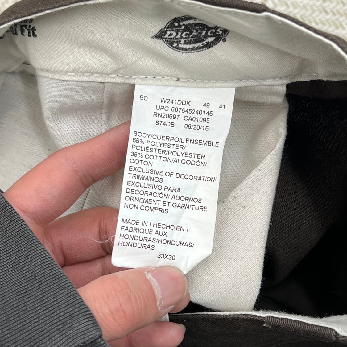 디키즈 874 워크 팬츠 r3117  상품이미지7