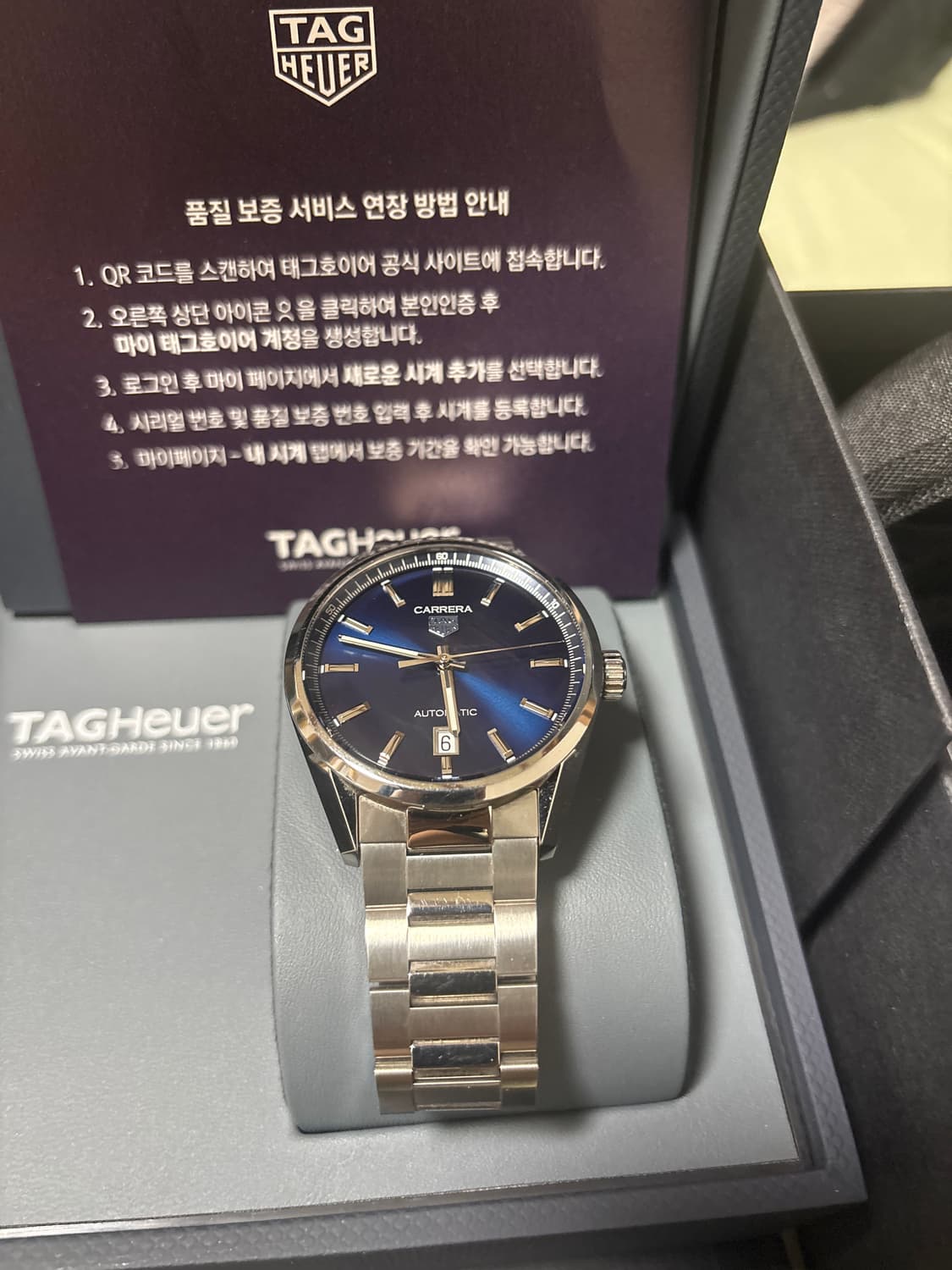 태그호이어 까레라 청판 wbn2112.ba0639 상품이미지1