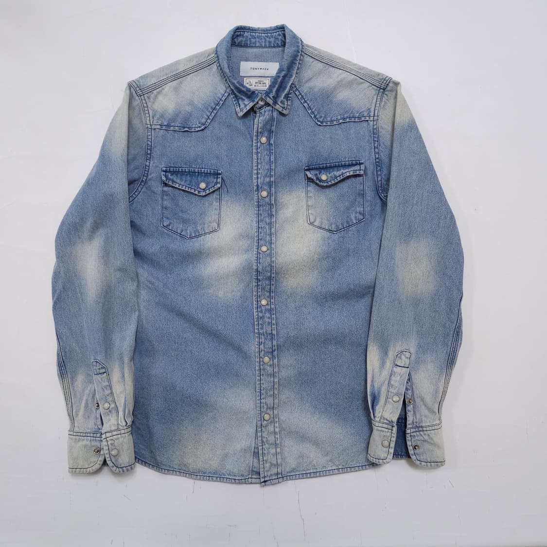 토니웩 데님 셔츠 상품이미지1