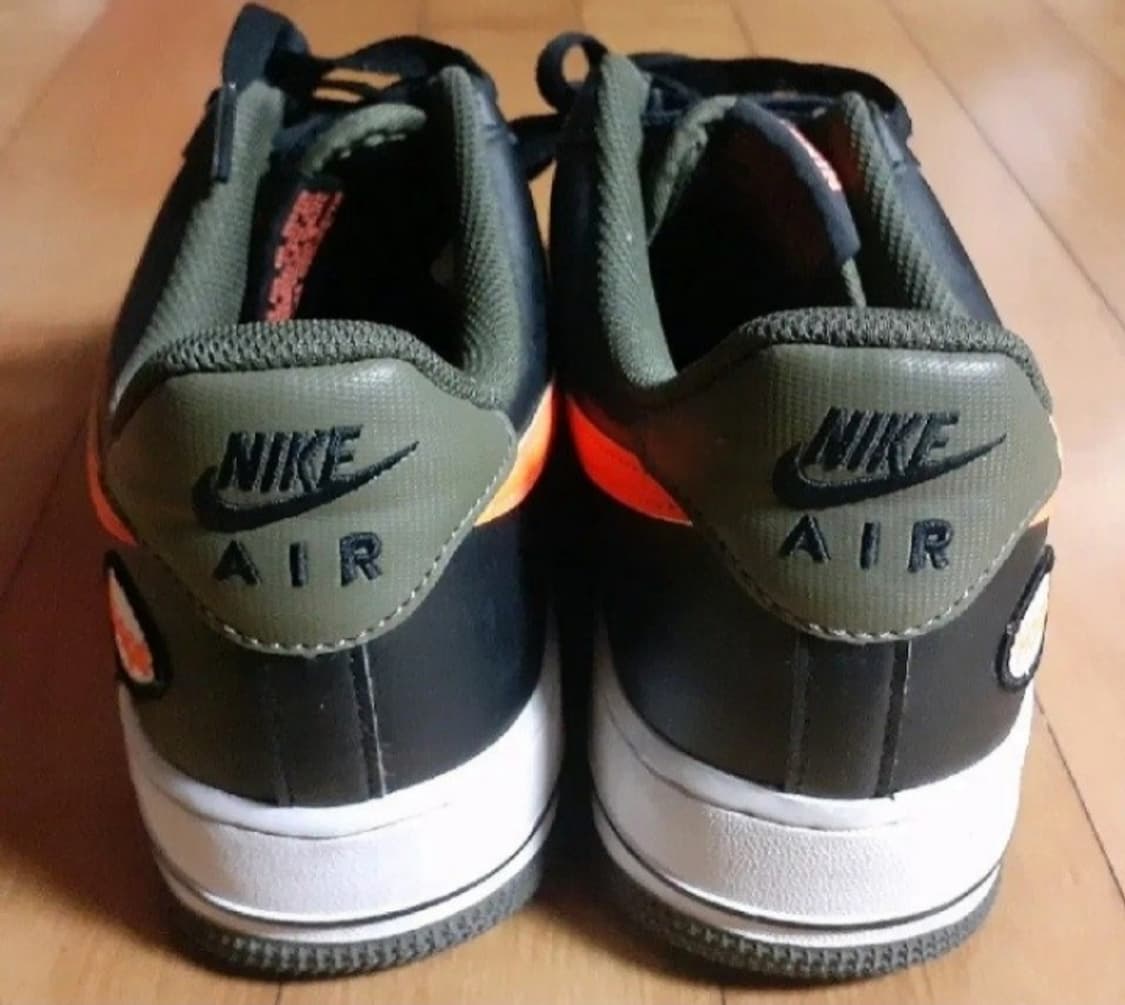 나이키 에어포스 1 '07 LV8 블랙 토탈 오렌지  상품이미지5