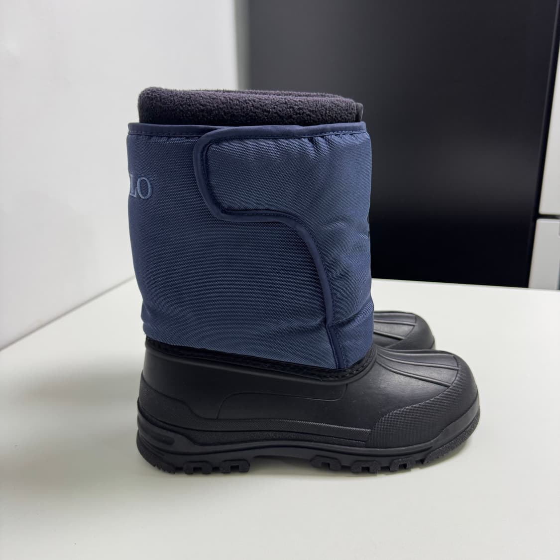 폴로 랄프로렌 키즈 방한 부츠 네이비 210 상품이미지3