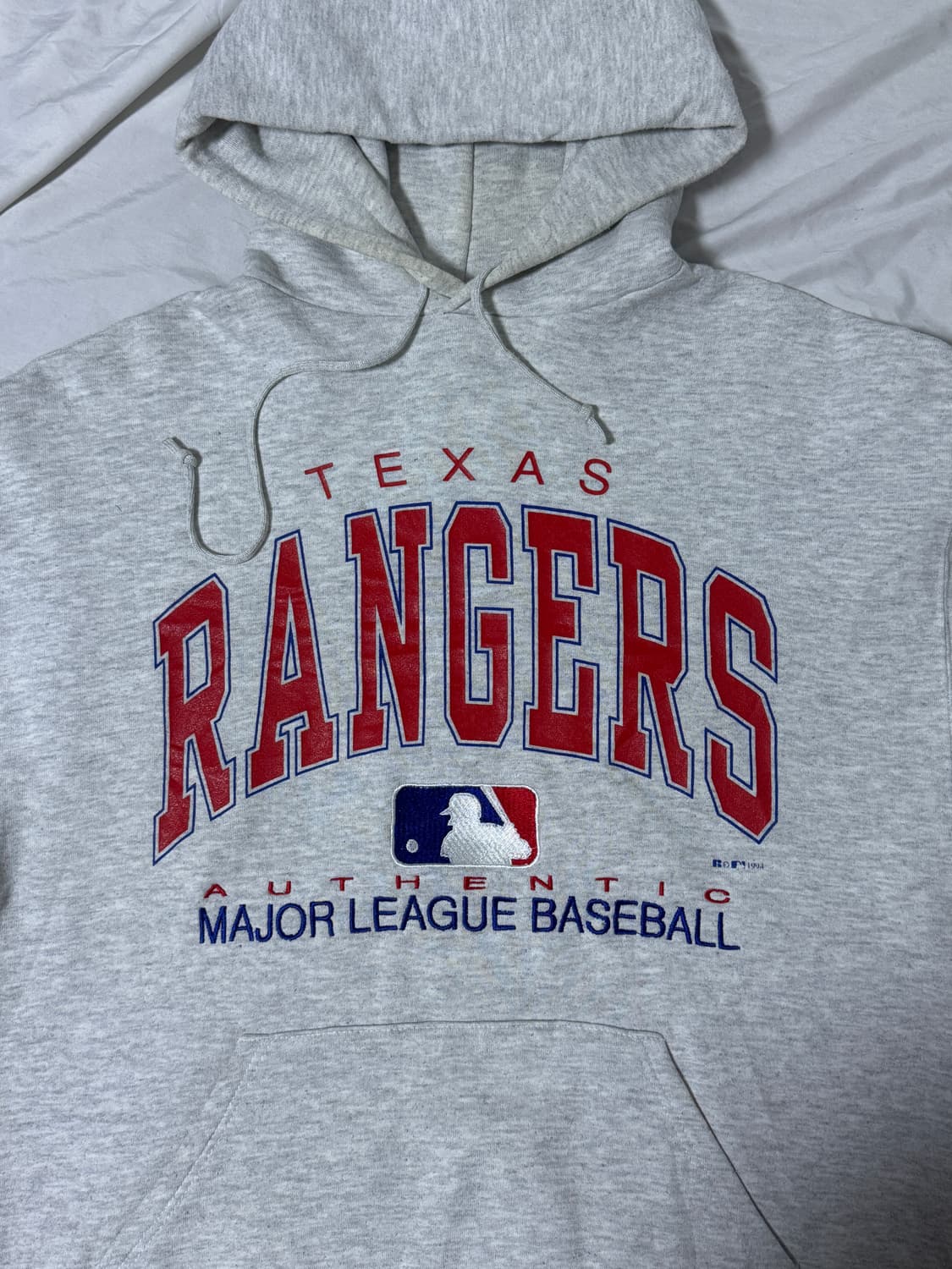 90s usa 러셀 50 50 후드티 mlb 텍사스 레인저스 상품이미지3