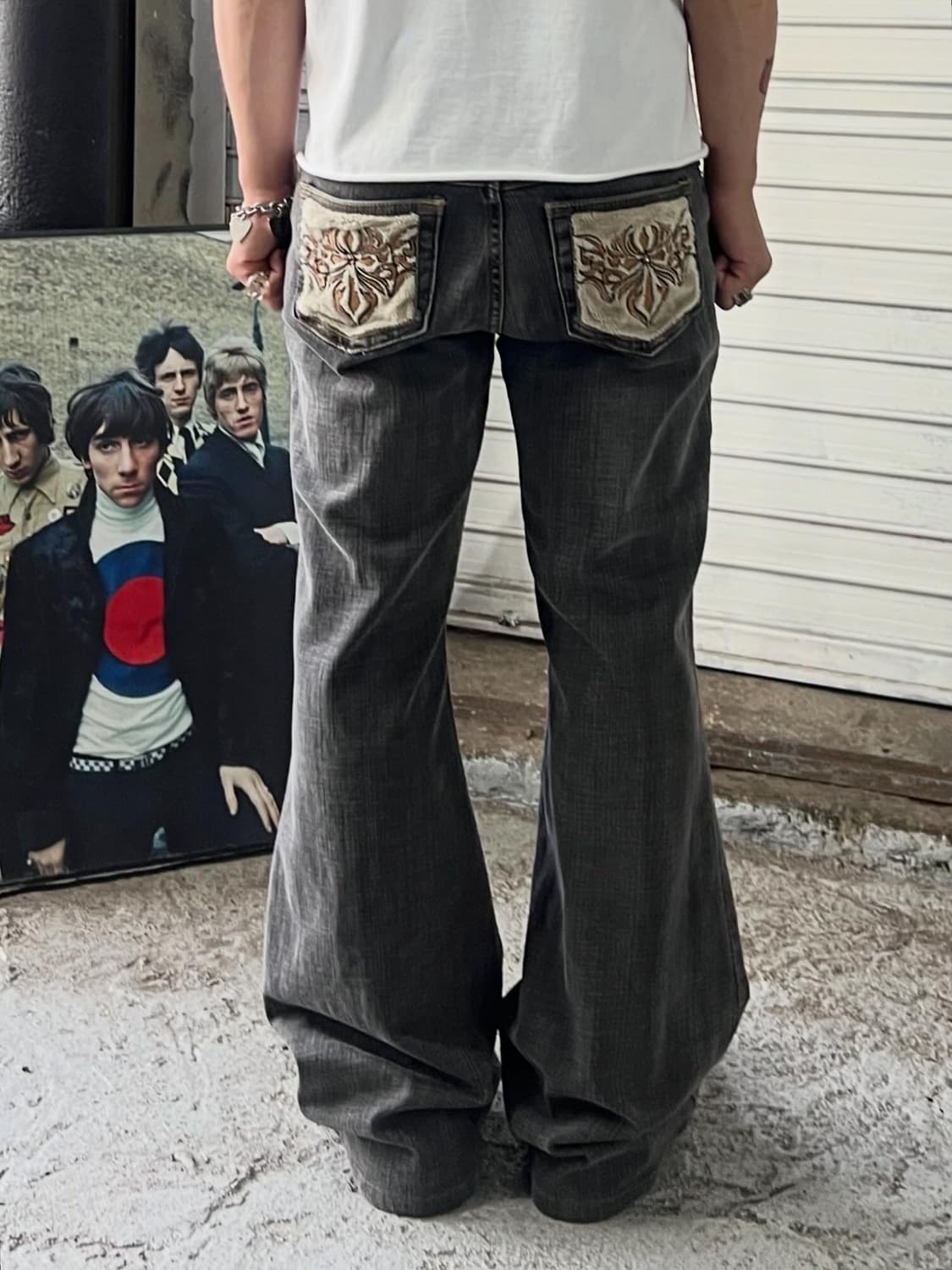 Serafino bell bottom jean 상품이미지1
