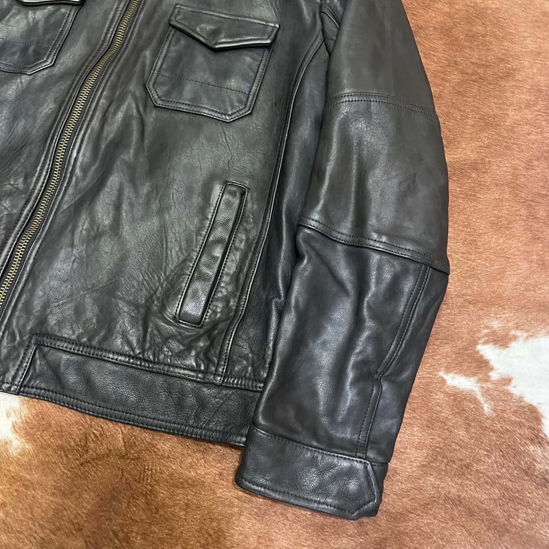 JPN leather jacket 상품이미지4