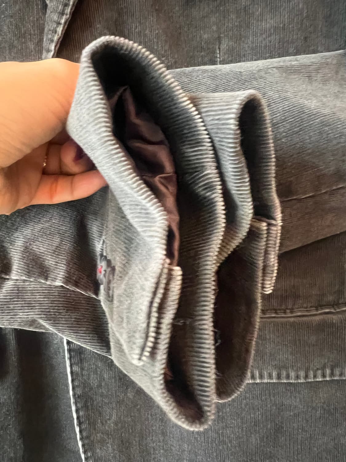 헨리코튼 남성 카키 코듀로이자켓 간절기자켓 상품이미지4