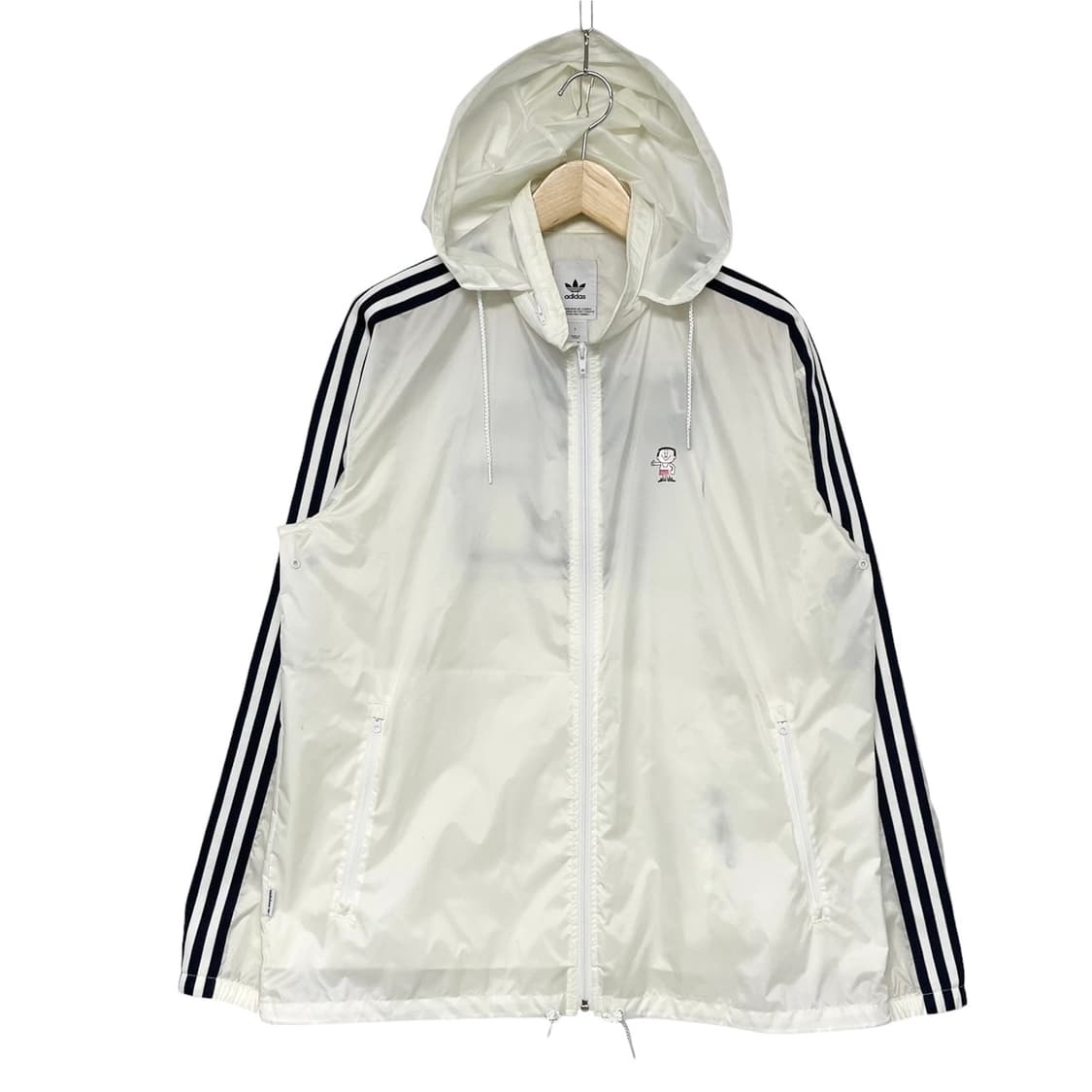 아디다스 트림디히 바람막이 자켓 화이트 상품이미지2