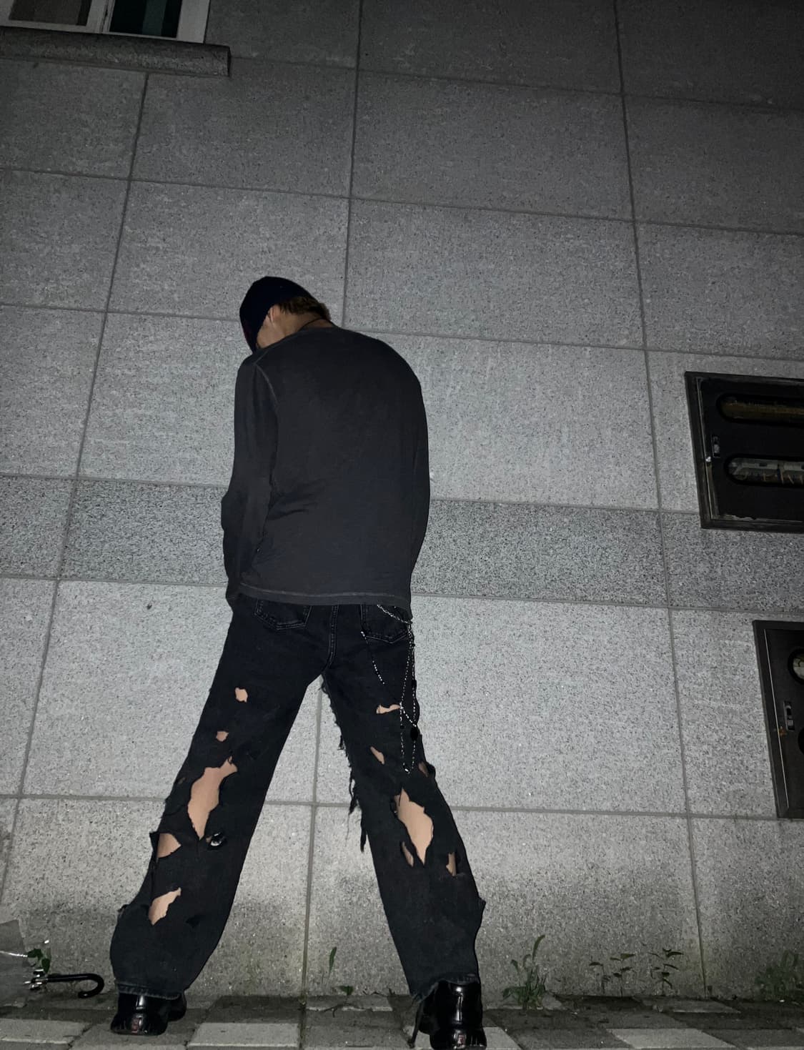 Grunge damage custom pants 상품이미지7