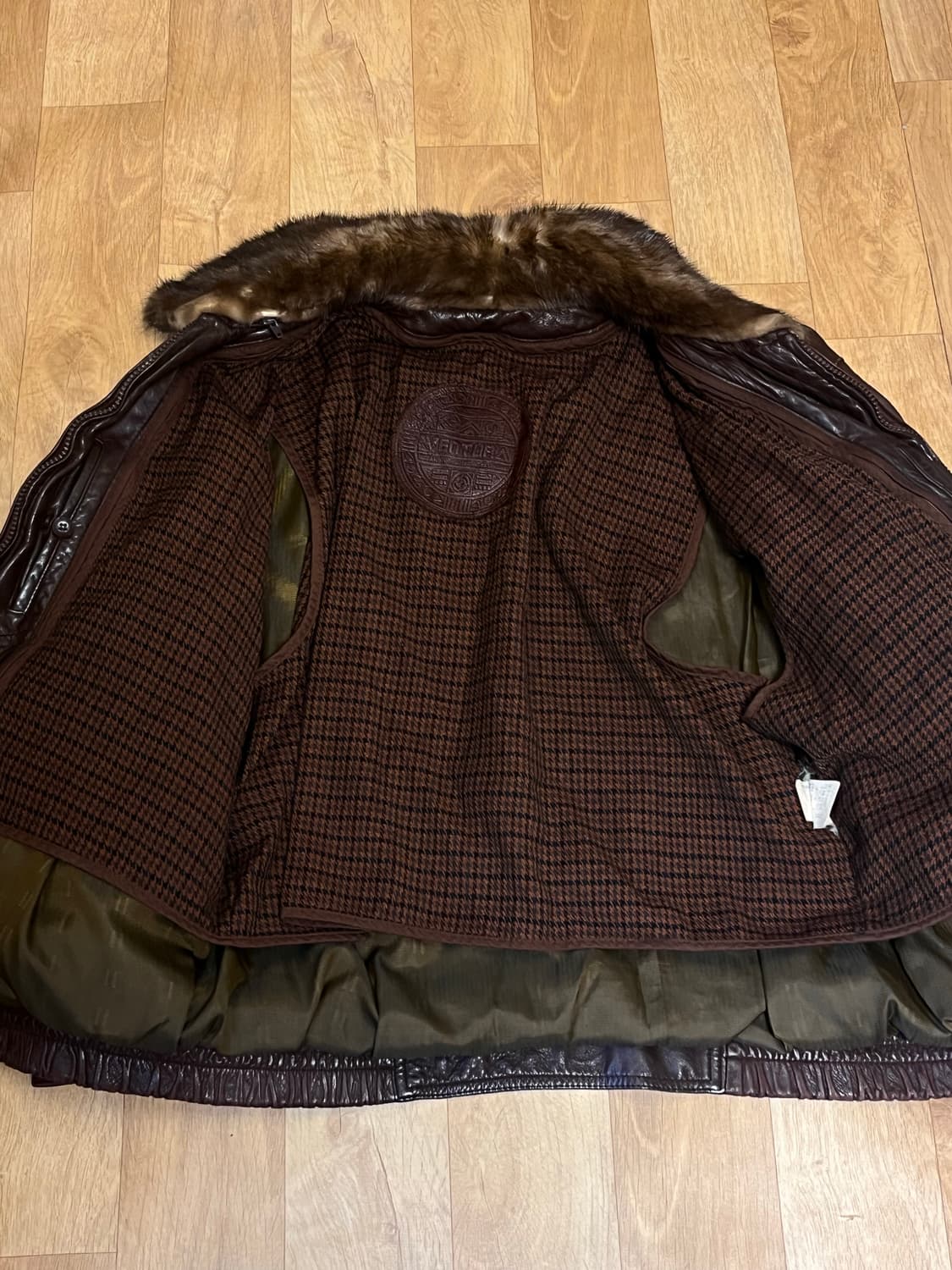 파이트클럽 90‘s 레더자켓 양가죽 봄버자켓  상품이미지2