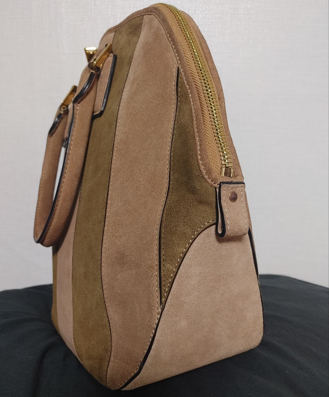 버버리 프로섬 스웨이드 토트백 베이지 브라운 컬렉션 명품 가죽 가방  상품이미지5