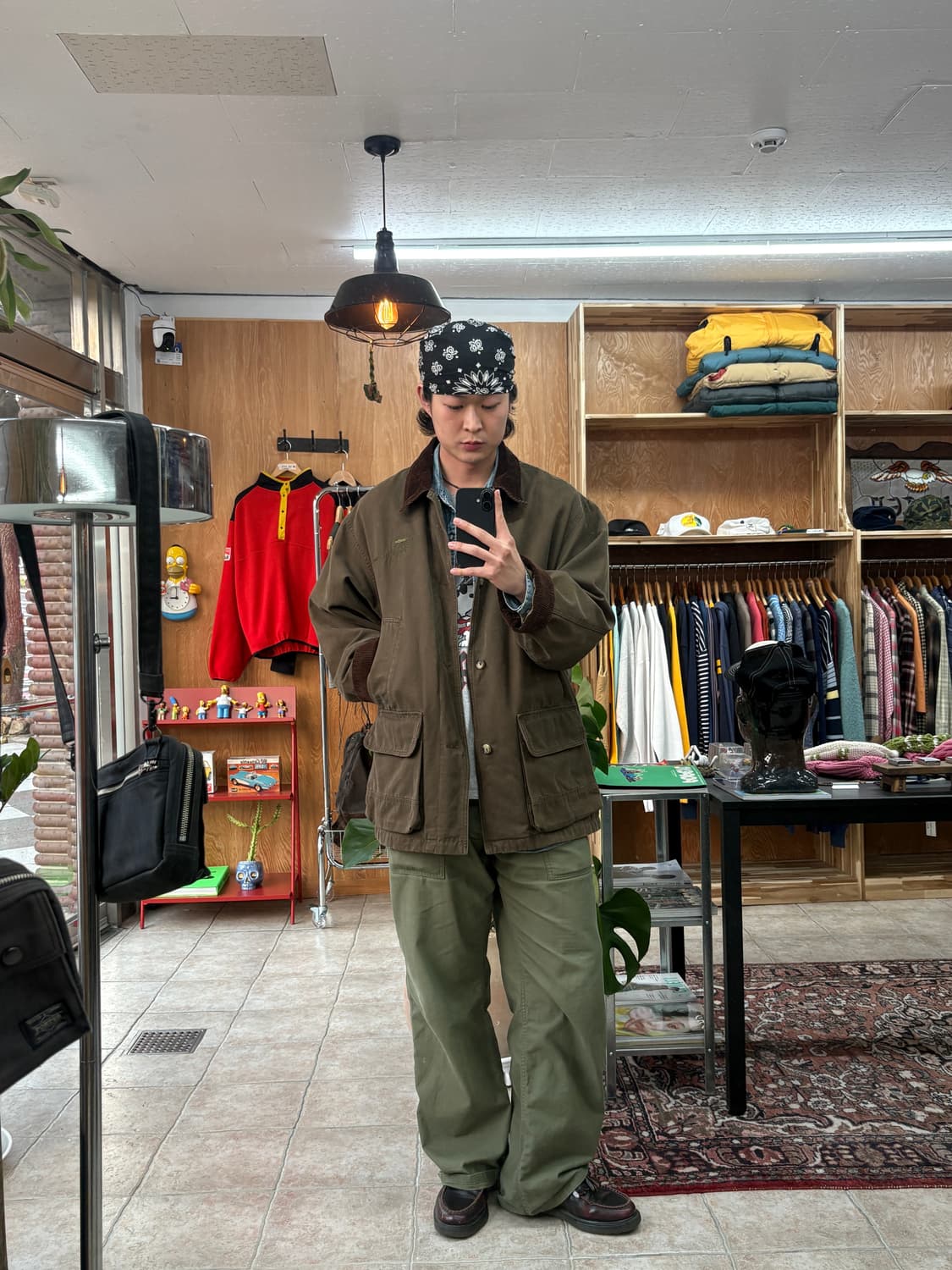 [L/G] Eddie Bauer field jacket brown 상품이미지6
