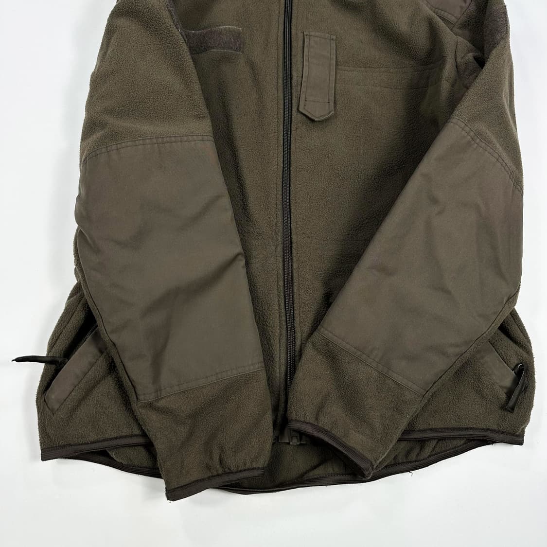VTG 빈티지 미군 복각 후리스 카키 L 상품이미지4