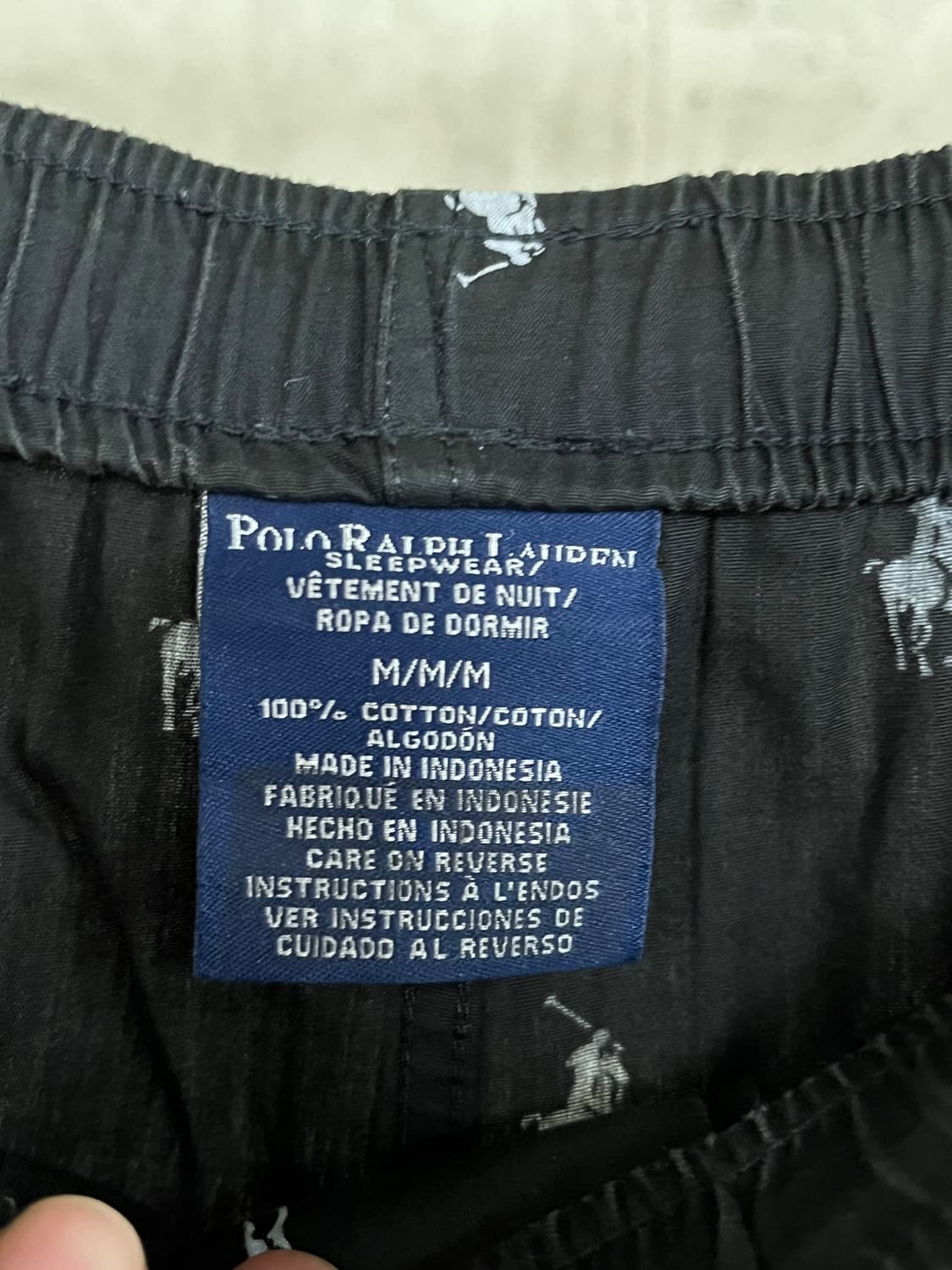 POLO RALPH LUAREN SLEEP WEAR (M) 상품이미지8