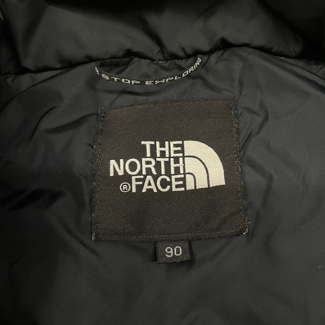 노스페이스 블랙 패딩 조끼 90 상품이미지6