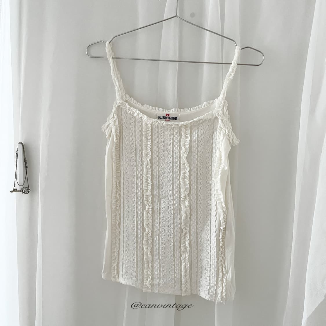 gallery visconti white lace sleeveless 상품이미지1