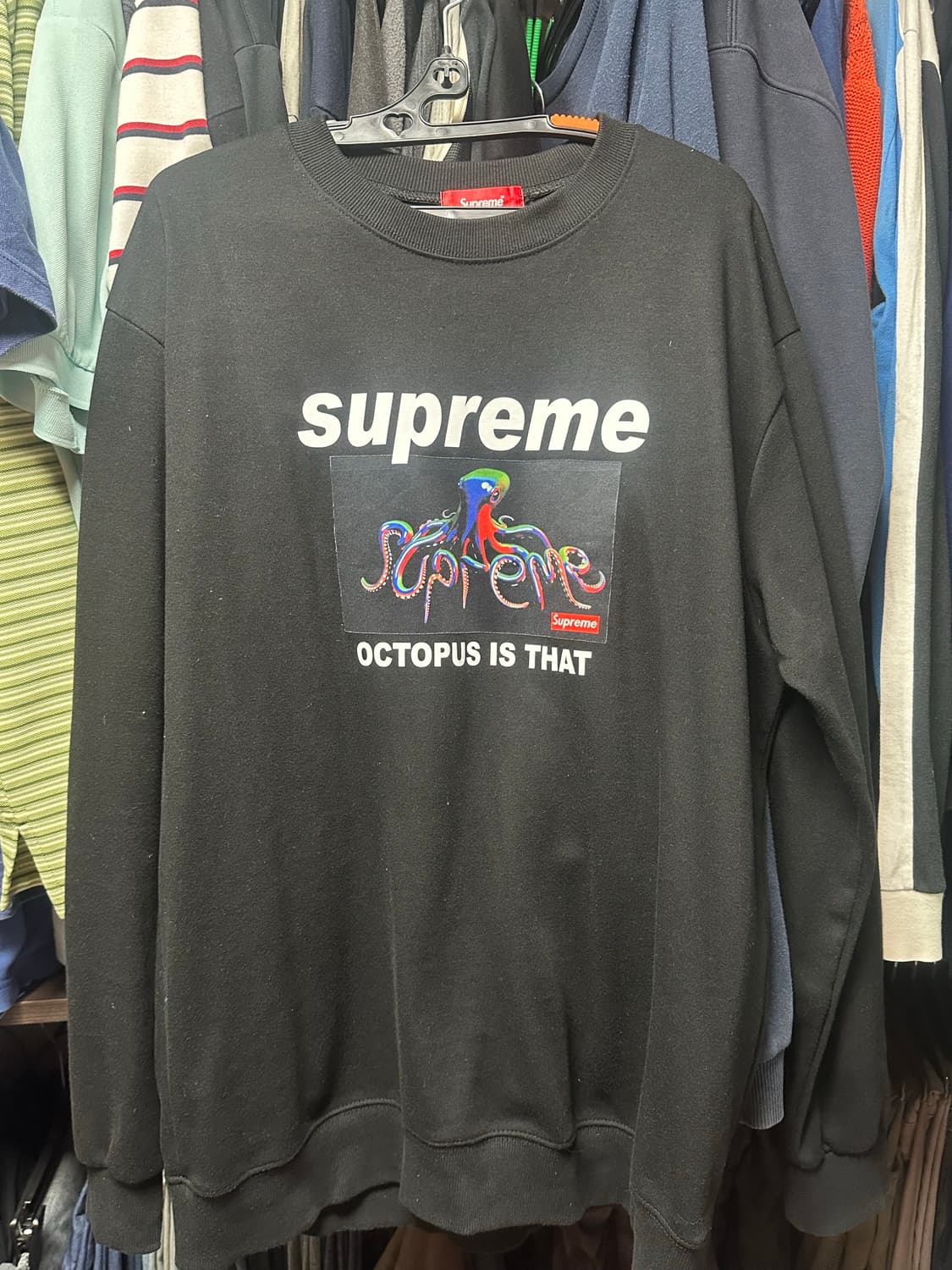 슈프림 옥토퍼스 맨투맨 2xl 상품이미지1