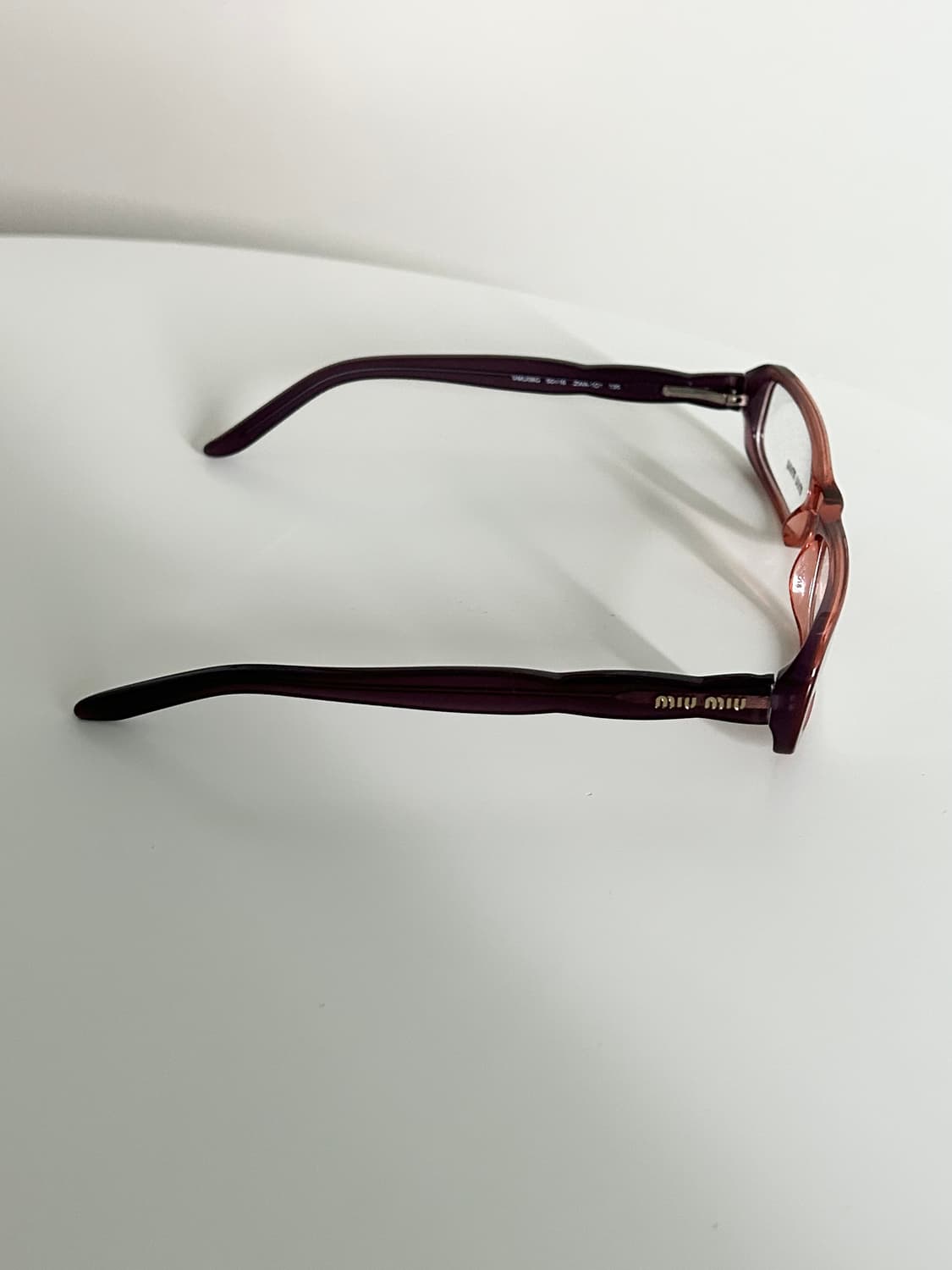 미우미우 로고 글래시스 상품이미지5