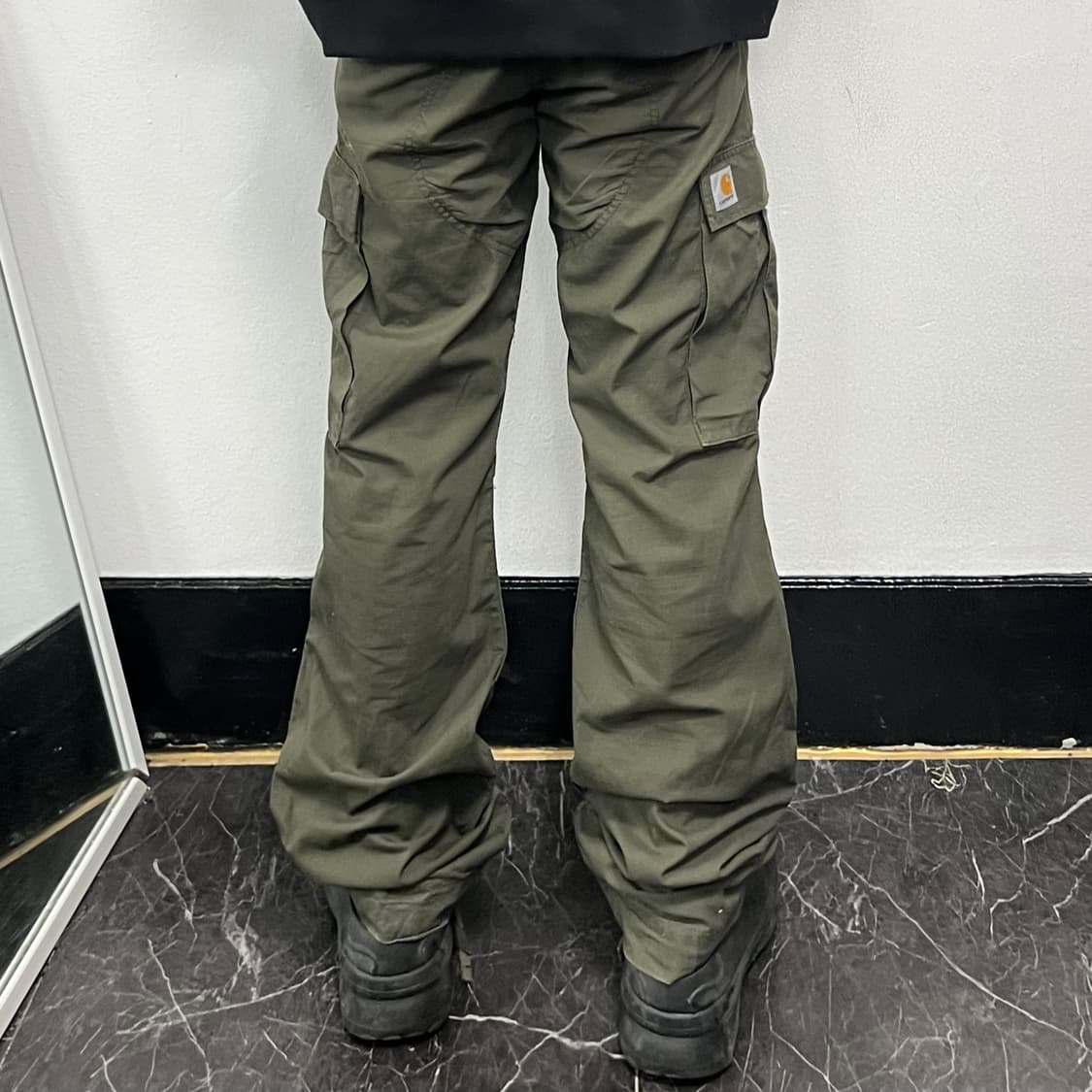 칼하트 에비에이션 카고팬츠 카키 상품이미지3