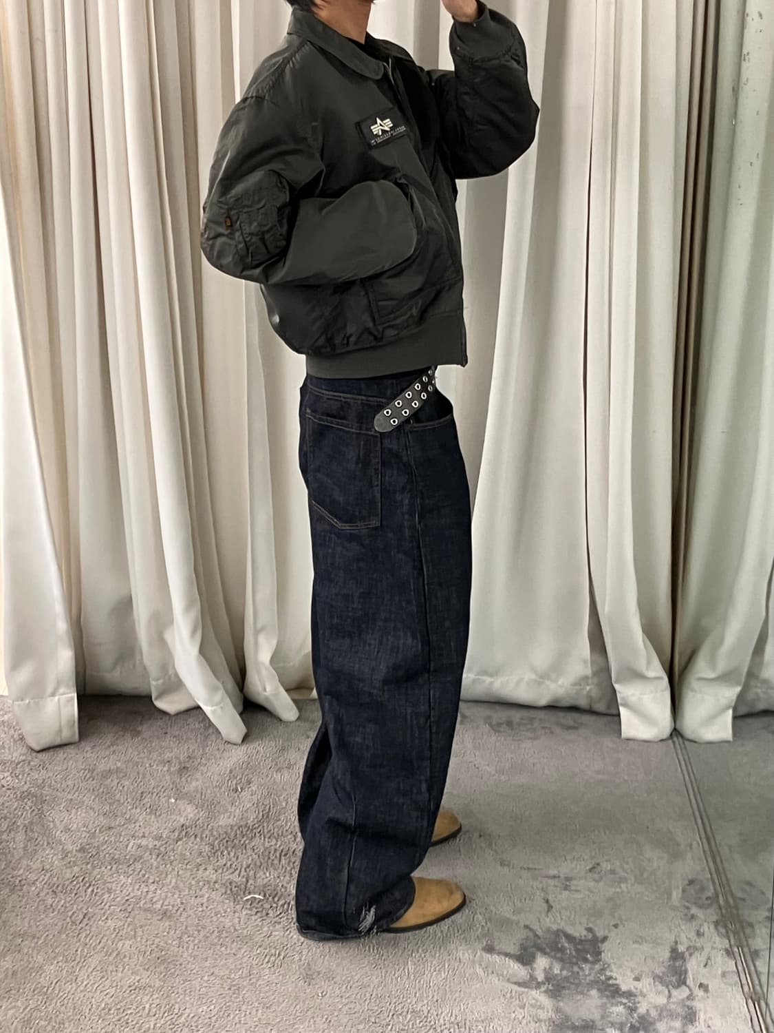 알파인더스트리 CWU-45/P 플라이트 점퍼 XL 상품이미지8