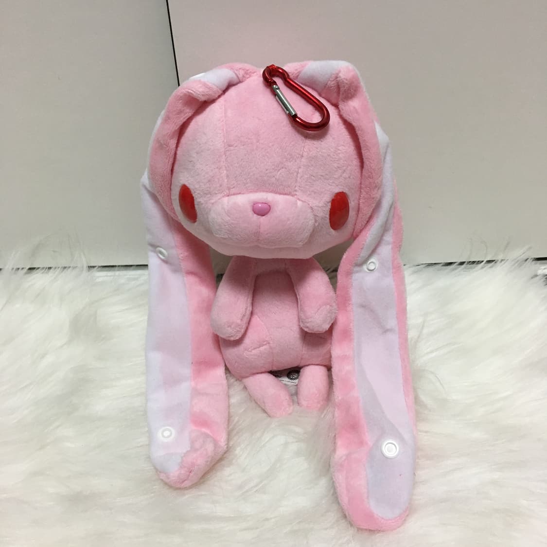 범용토끼 핑크 파우치 키링 상품이미지6