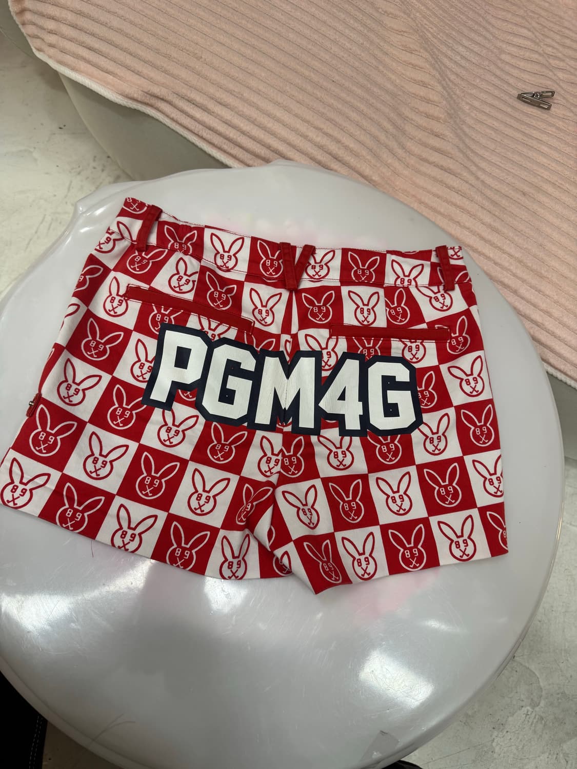 PEARLY GATES 파리게이츠 PGM4G 체크 쇼츠 상품이미지8