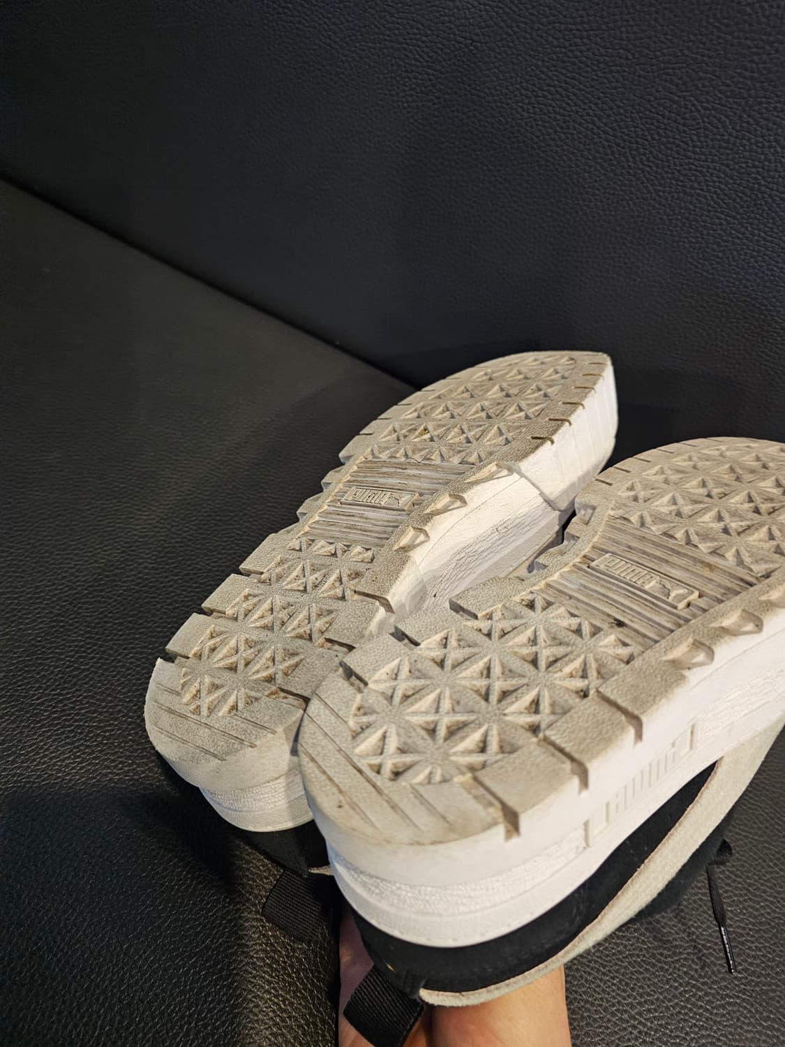 푸마 메이헴 스택 스니커즈 블랙 상품이미지9