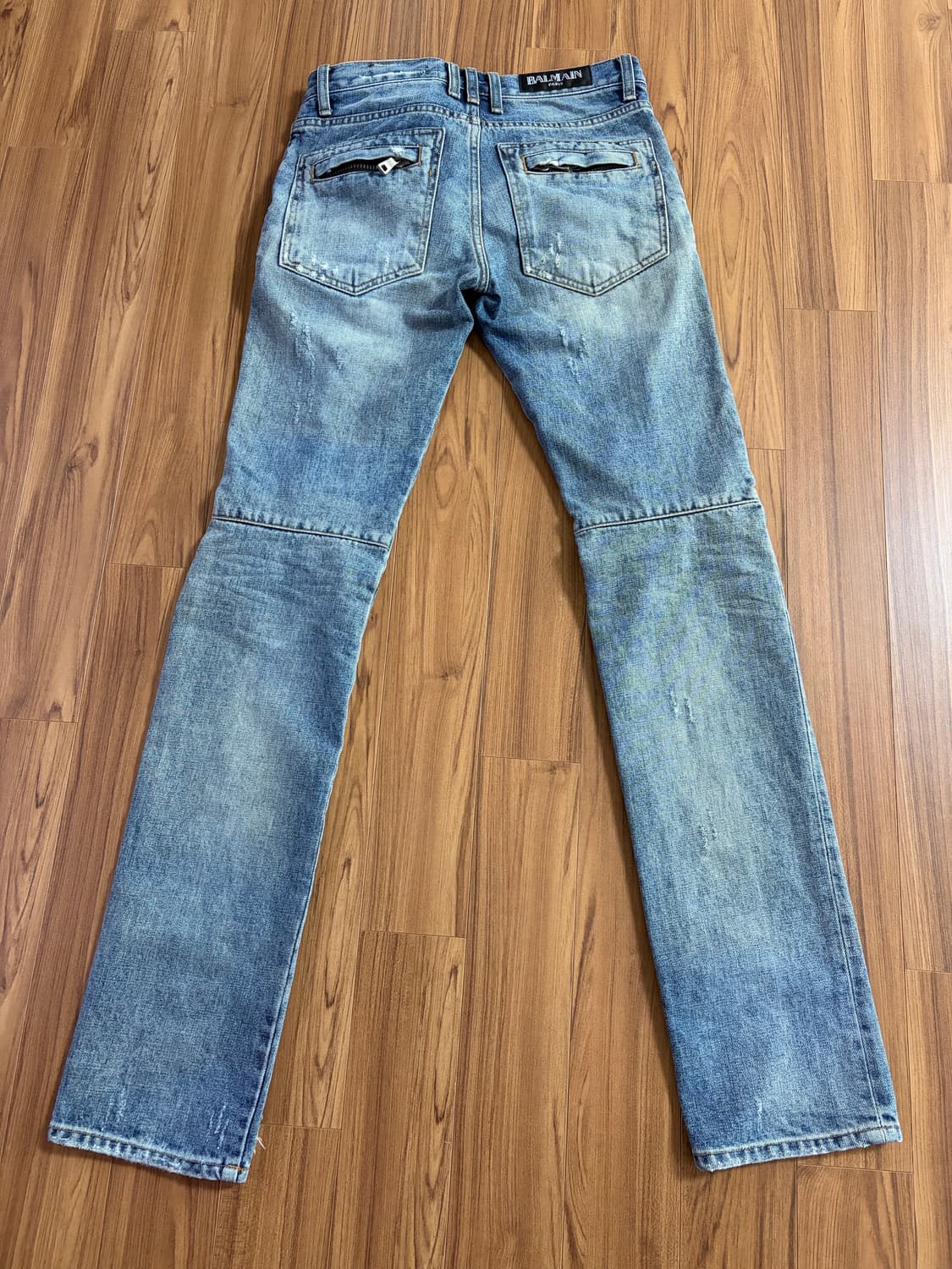 balmain 4-zipper biker jeans 상품이미지4